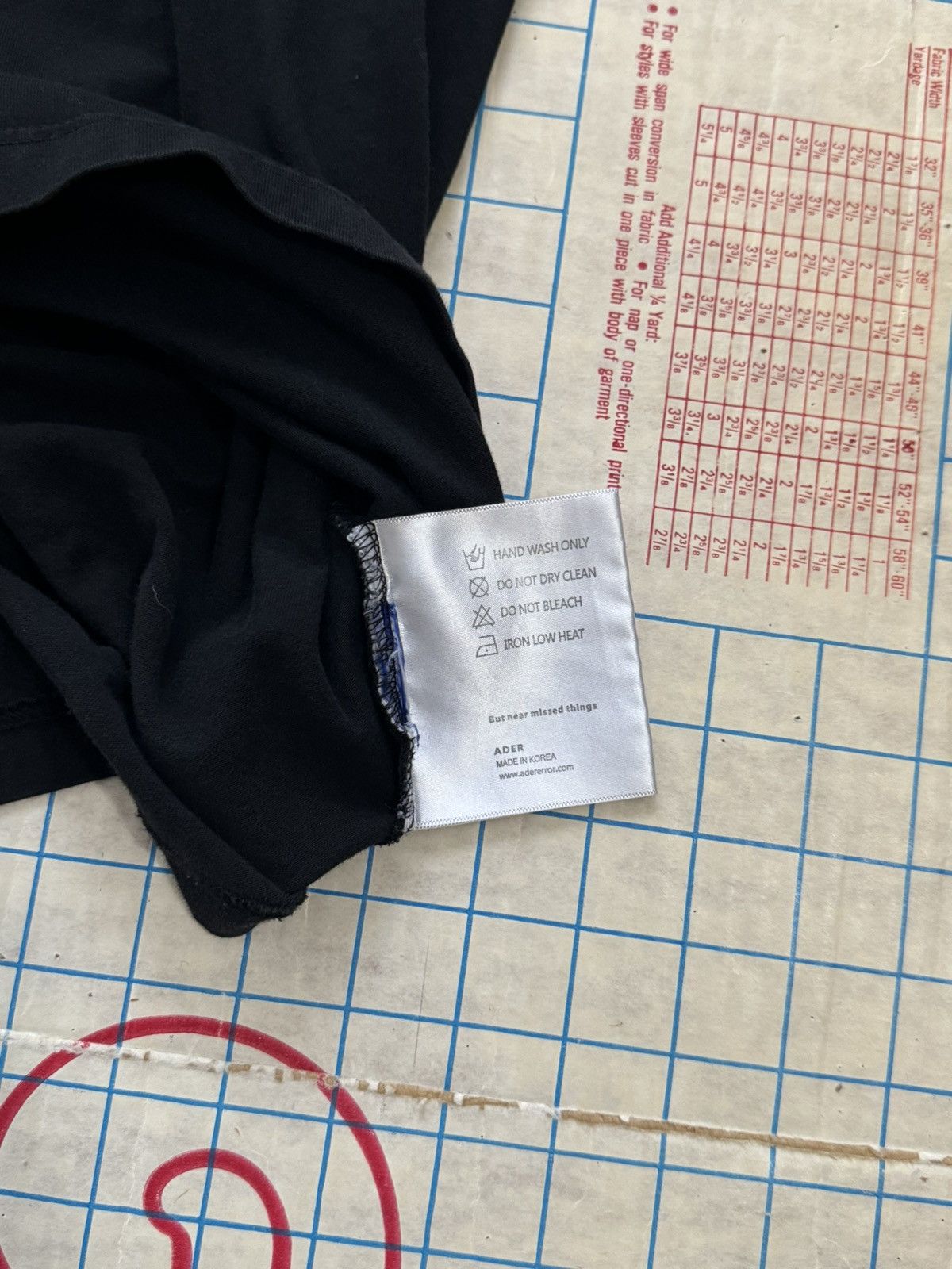 Ader Error Ader Error Galaxy Graphic Tee Black Size Large Size US L / EU 52-54 / 3 - 6 Thumbnail