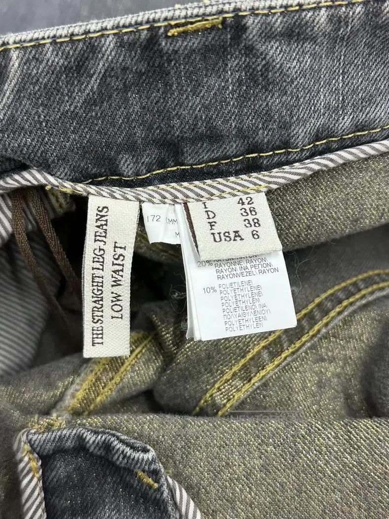 Brunello Cucinelli Brunello Cucinelli Denim Pants, Inside Gold Design Size 27" / US 4 / IT 40 - 5 Thumbnail