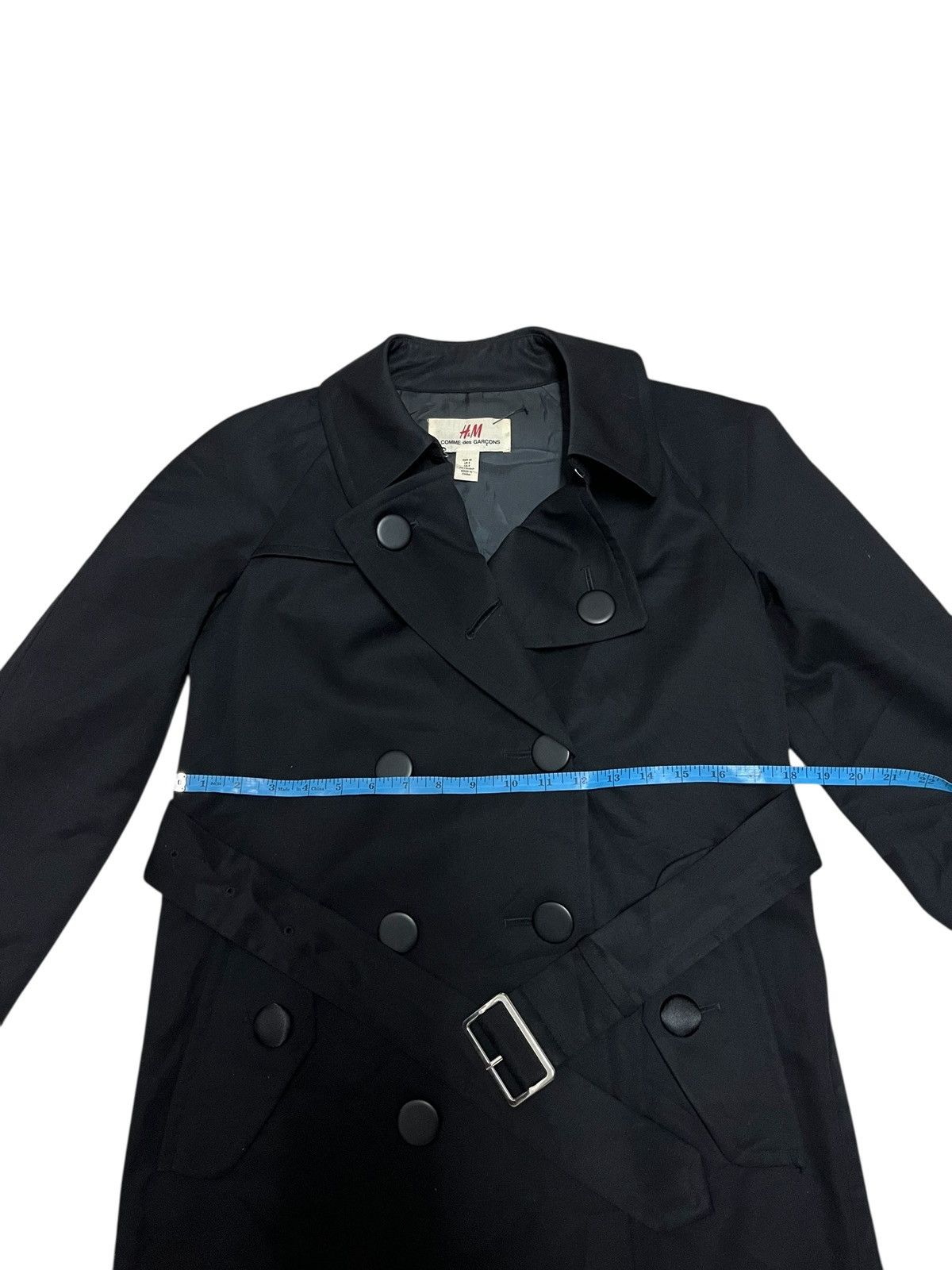 Comme des Garcons × H&M 🔥H&M x Comme des Garcons Trench Coat Size S / US 4 / IT 40 - 8 Thumbnail
