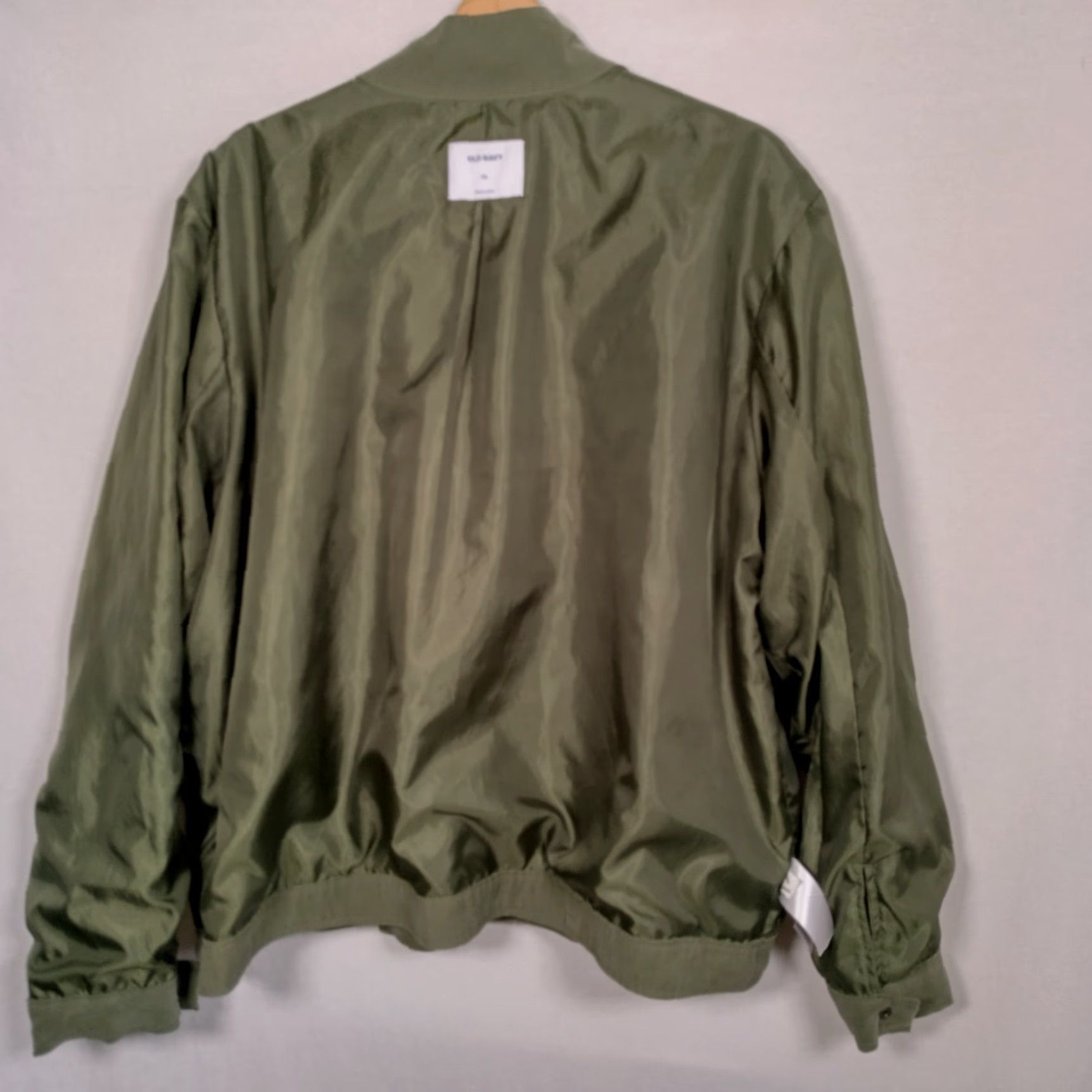 Old Navy Old Navy Womens Jacket Military Field Army Green XXL Snap Pockets Twill Utility Coat Short Sleeve Regular Fit Autumn Spring Winter Size XXL / US 16-18 / IT 52-54 - 4 Thumbnail