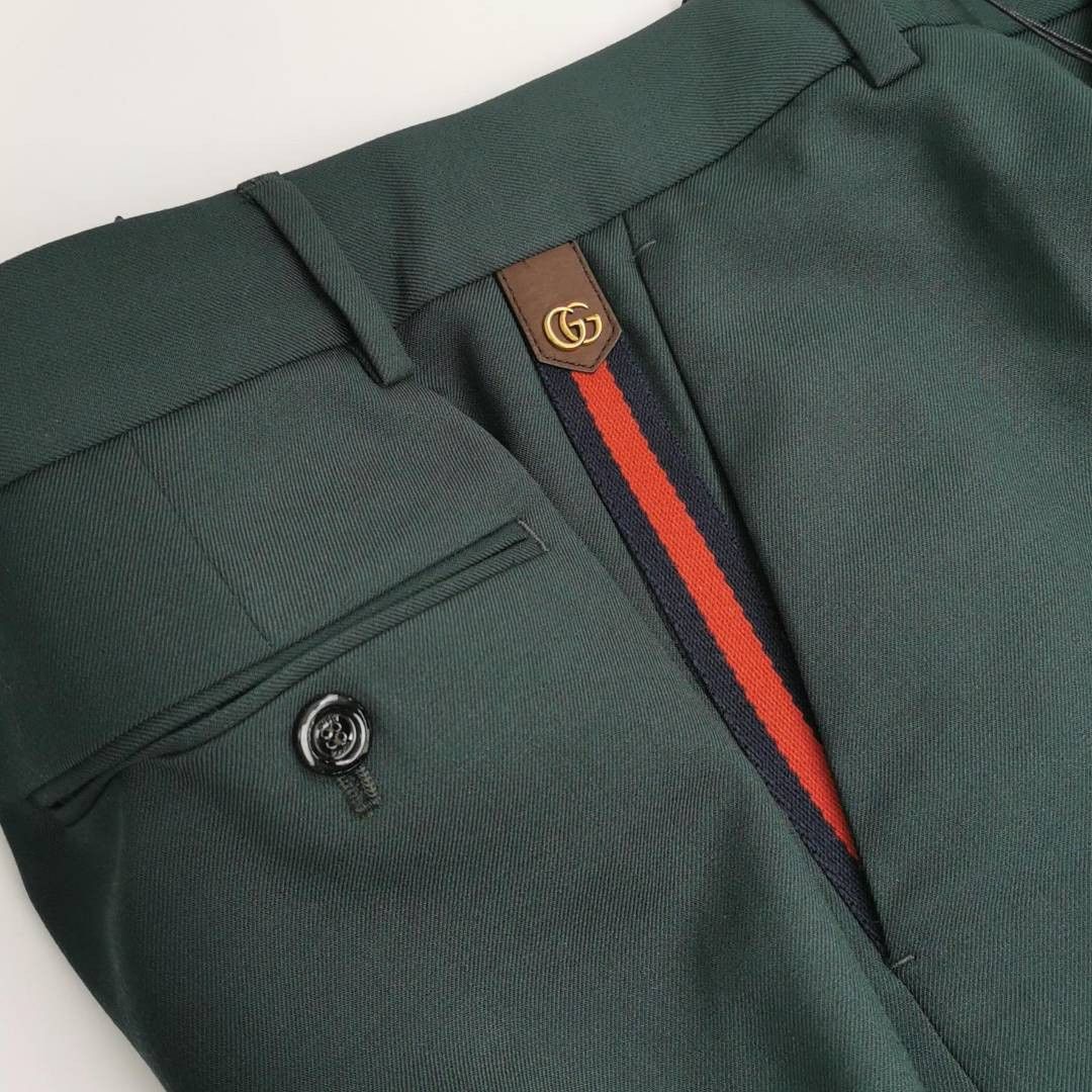 Gucci Gucci Cotton Side Double G Logo Shorts L Size US 26 / EU 42 - 1 Thumbnail