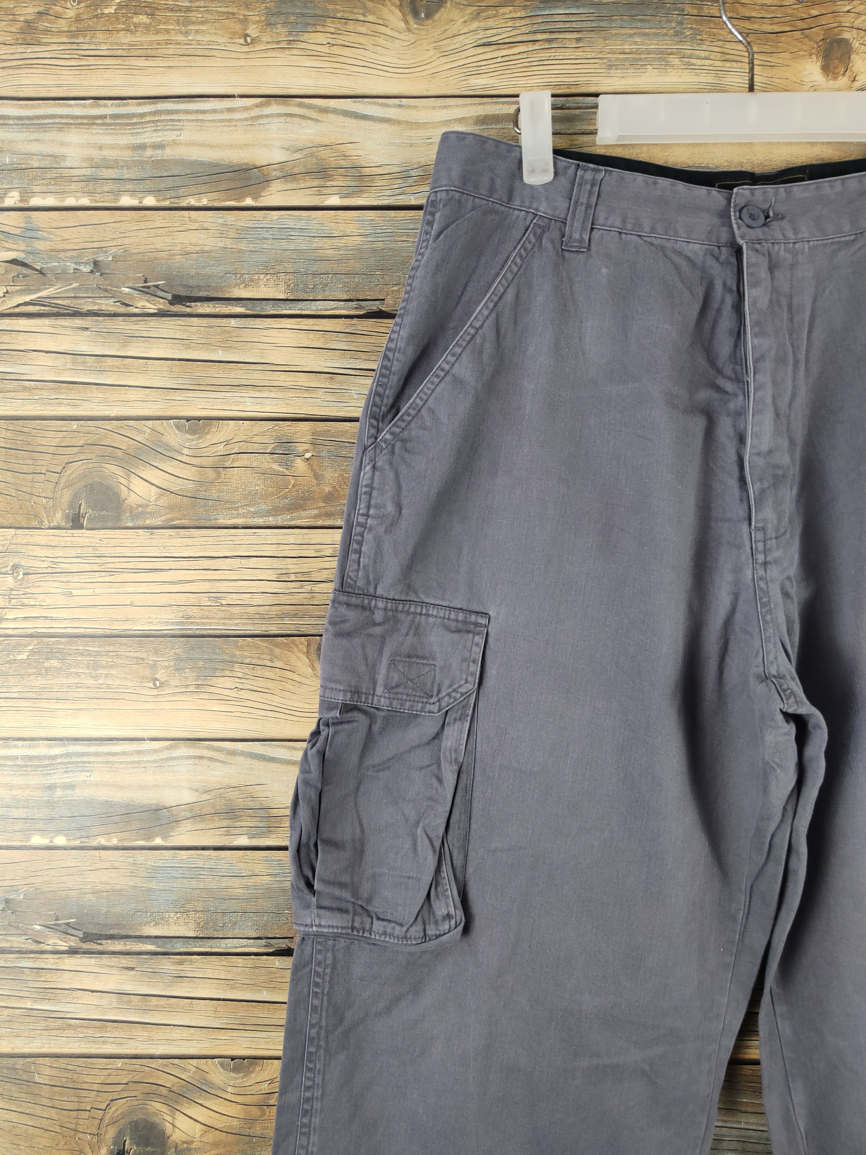 Other DL Coliseum Gray Multipocket Tactical Cargo Pants #941 Size US 33 - 3 Thumbnail