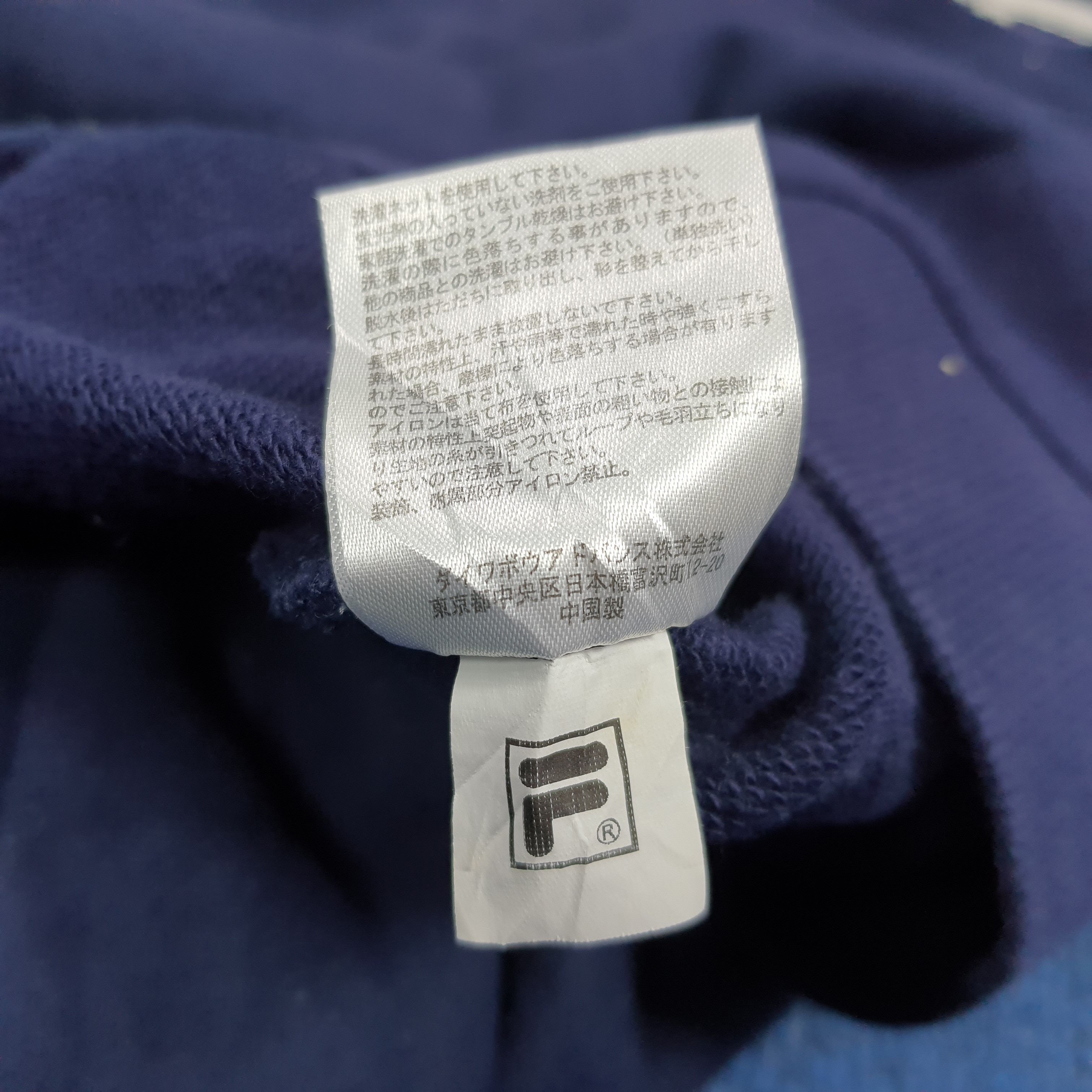 Fila Vintage FILA Sports Crop Top Sweatshirt C282N3 Size M / US 6-8 / IT 42-44 - 7 Thumbnail