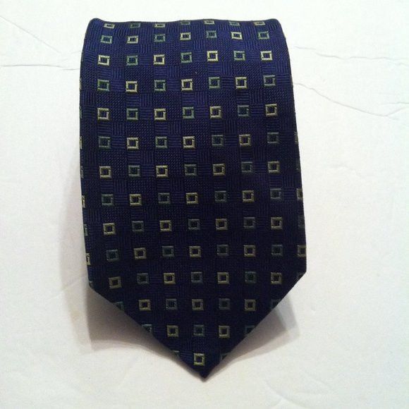 Brooks Brothers BROOKS BROTHERS MEN'S NEW BLUE 100%SILK TIE WIDTH: 3 3/4" Size ONE SIZE - 2 Thumbnail