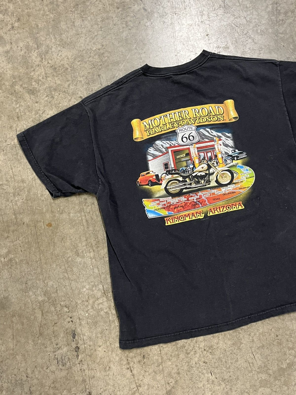 Harley Davidson × Vintage Harley Davidson vintage grunge skull tee biker skater rare Size US XL / EU 56 / 4 - 6 Thumbnail
