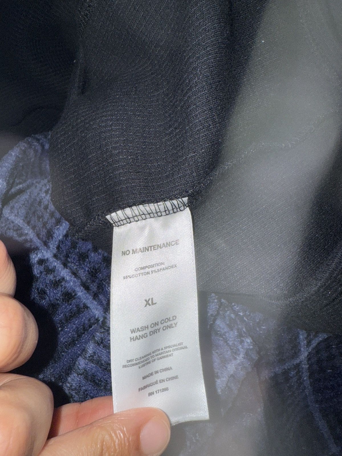 No Maintenance No Maintenance Black Waffle Knit Long Sleeve Thermal Size US L / EU 52-54 / 3 - 3 Thumbnail