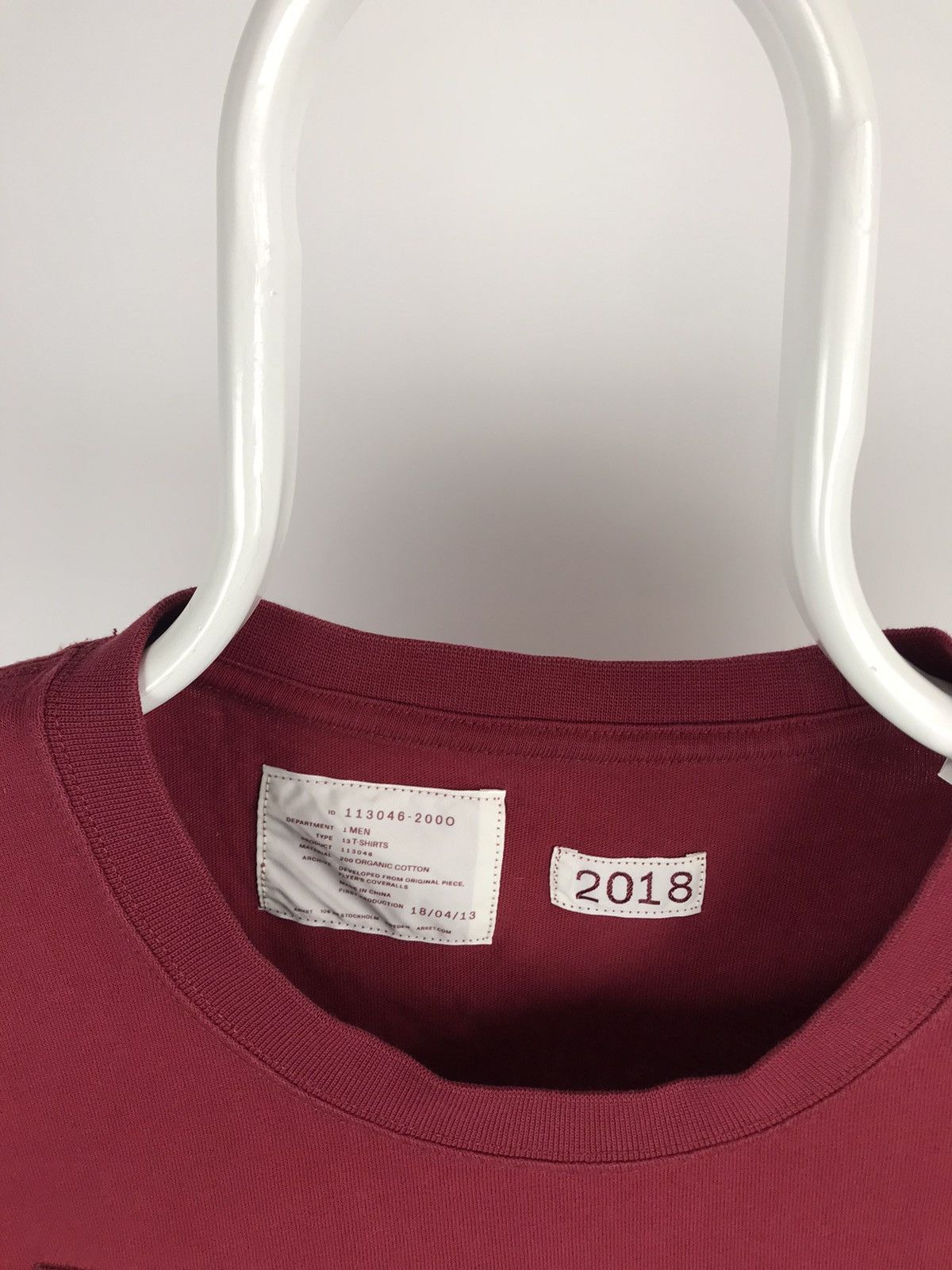 Vintage Arket Patches Logo Organic Cotton Tee Size US S / EU 44-46 / 1 - 3 Thumbnail