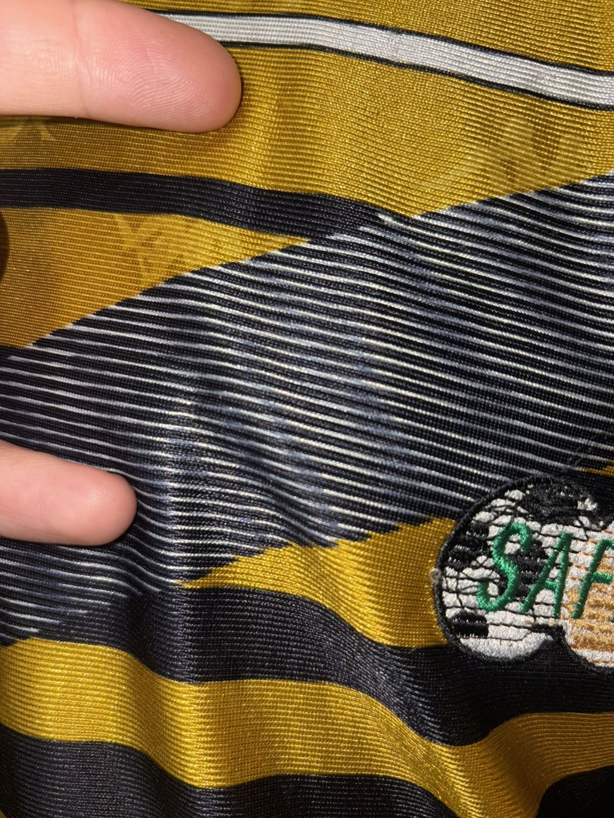 Kappa Vintage Kappa South Africa Jersey 90’s FIFA Soccer Grail Size US L / EU 52-54 / 3 - 9 Thumbnail