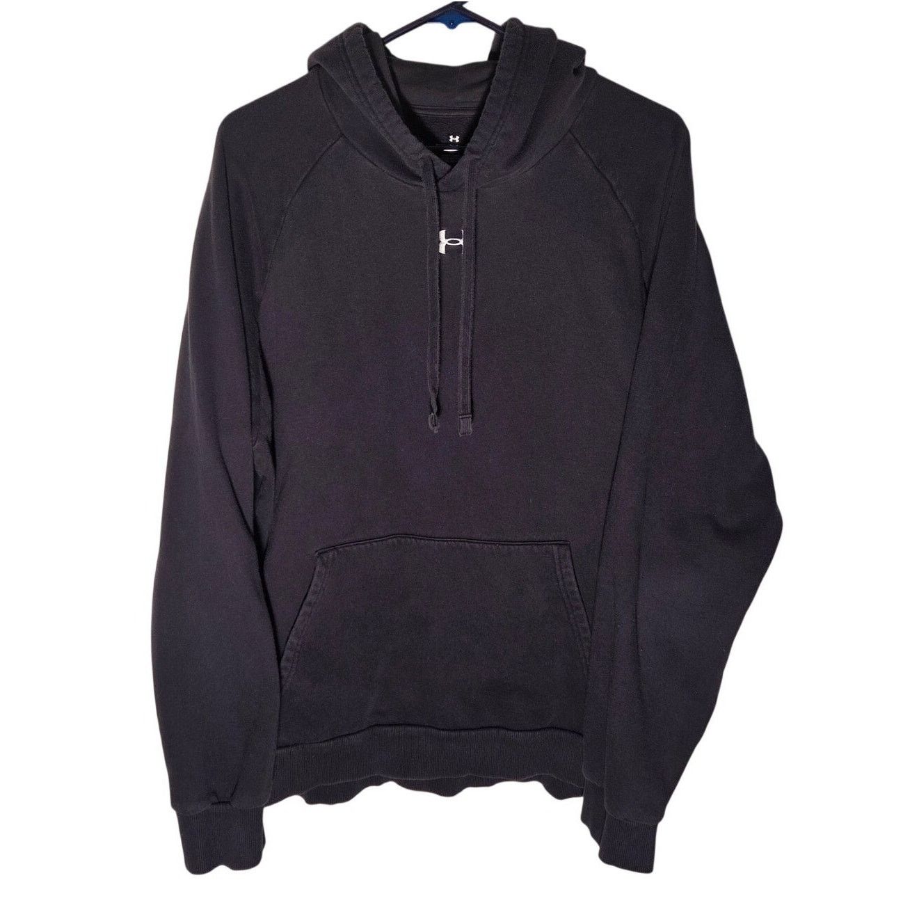 Under Armour Under Armour Mens 2XL Blck Pullover Hoodie - Great Condition Size US XXL / EU 58 / 5 - 1 Thumbnail