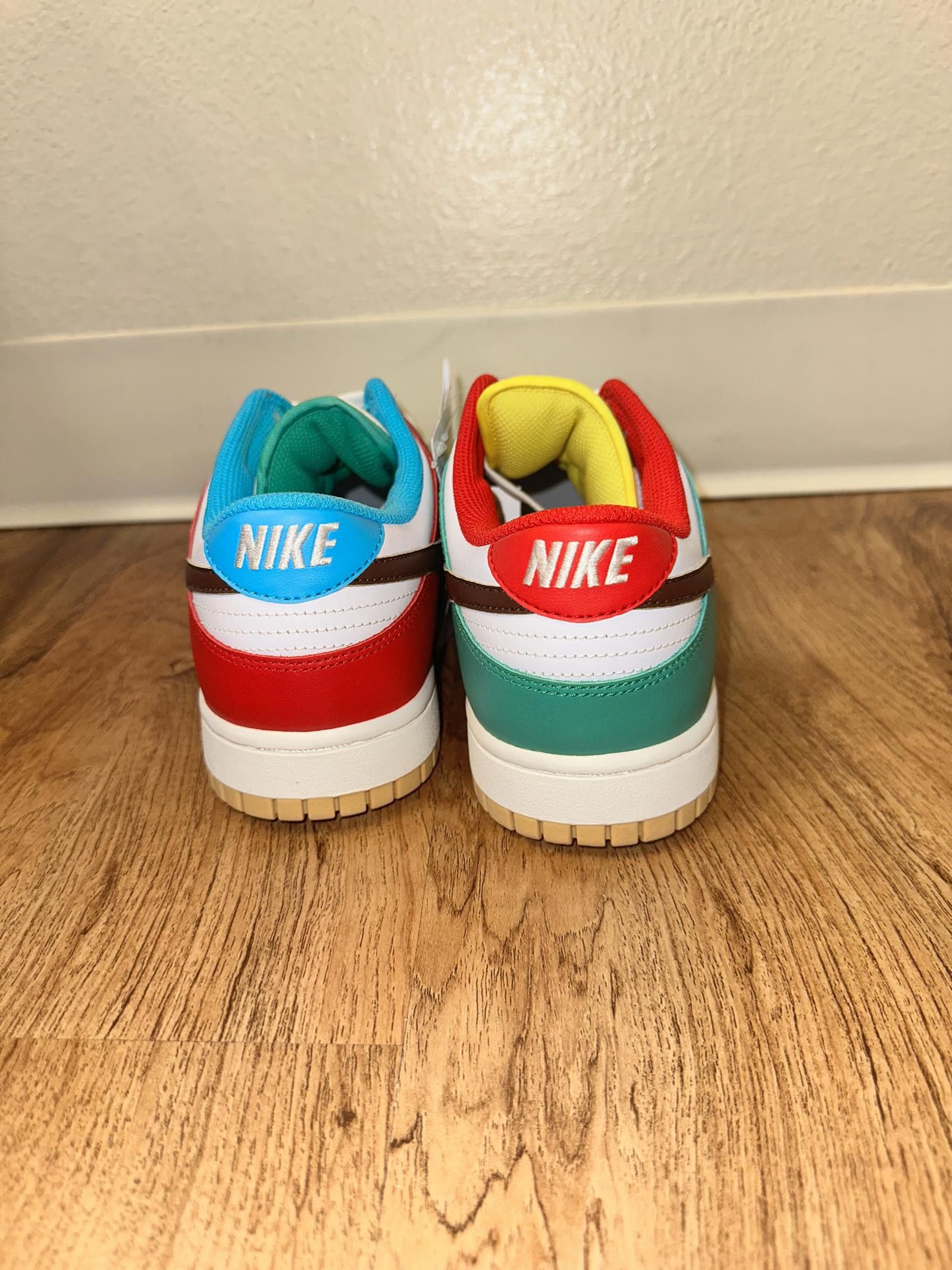 Nike Dunk Low Free 99 White Sample