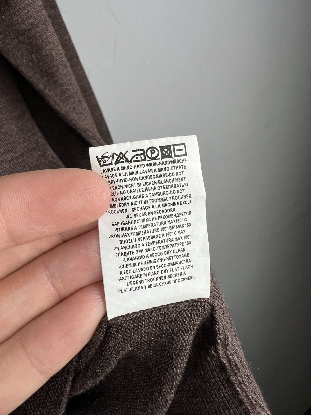 Barba Napoli Barba Napoli Wool/Silk 70/30 Mens Sweater L size Size US L / EU 52-54 / 3 - 8 Thumbnail