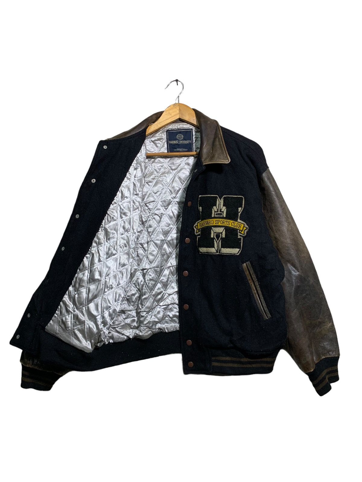 Vintage 🔥VTG HARVARD VARSITY JACKETS Size US L / EU 52-54 / 3 - 9 Thumbnail