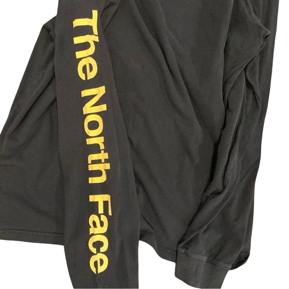 The North Face The North Face Black and Gold Long Sleeve Tee Size US L / EU 52-54 / 3 - 2 Thumbnail