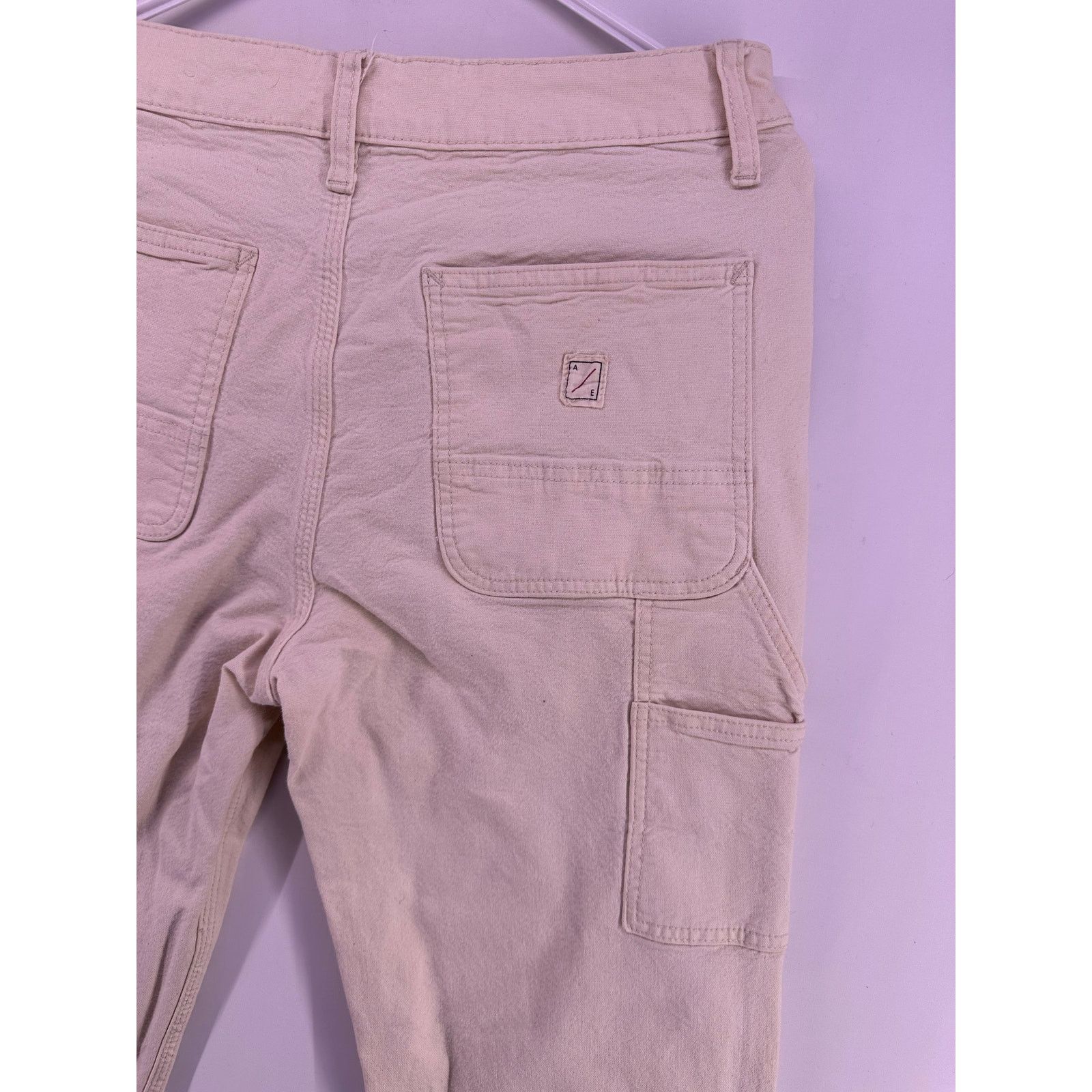American Eagle Outfitters American Eagle Beige Tan Carpenter Double Knee Size 29/30 Size US 29 - 9 Thumbnail