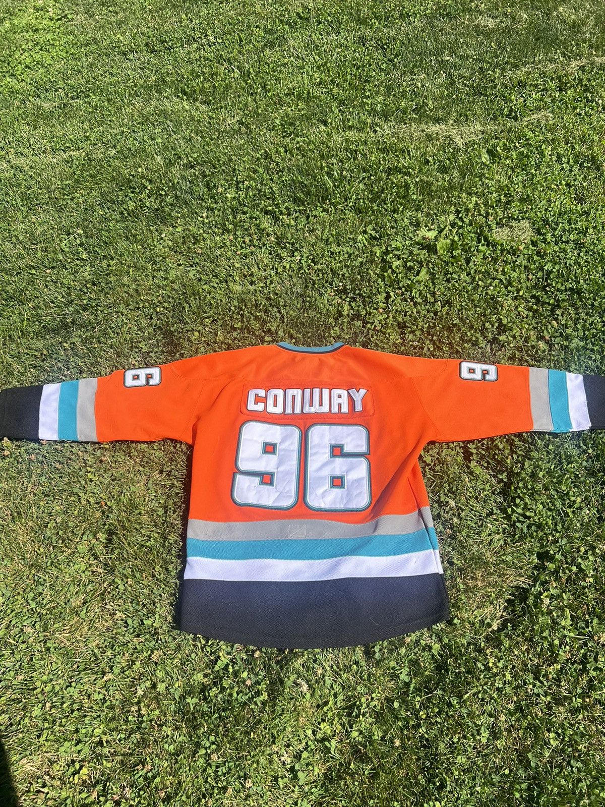 Vintage MightyDucks Conway hockey jersey Size US L / EU 52-54 / 3 - 6 Thumbnail