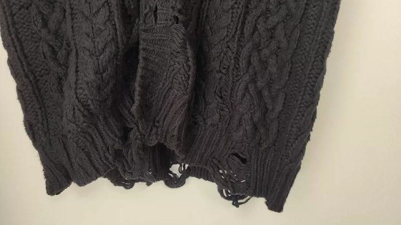 Number (N)ine Number (N)ine03 os destroy knitted vest 2503-Nextarrow Size US XL / EU 56 / 4 - 4 Thumbnail