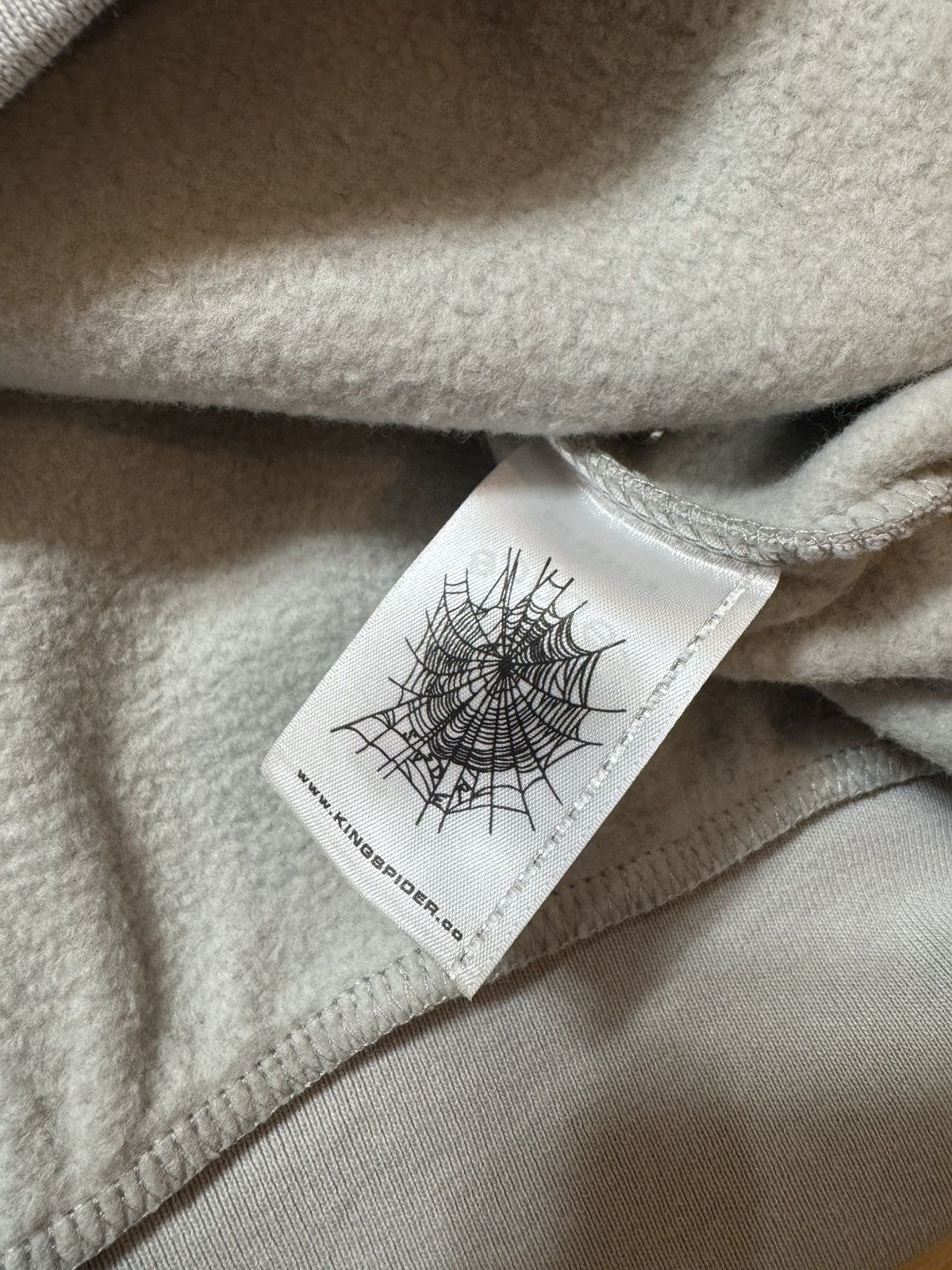 Sp5der Sp5der Tonal Punk V2 Hoodie Grey - Size Large Size US L / EU 52-54 / 3 - 8 Thumbnail