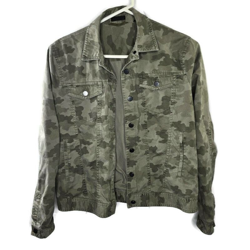 ATM Anthony Thomas Melillo ATM Anthony Thomas Melillo Camo Trucker Jacket Size Large Size L / US 10 / IT 46 - 7 Thumbnail
