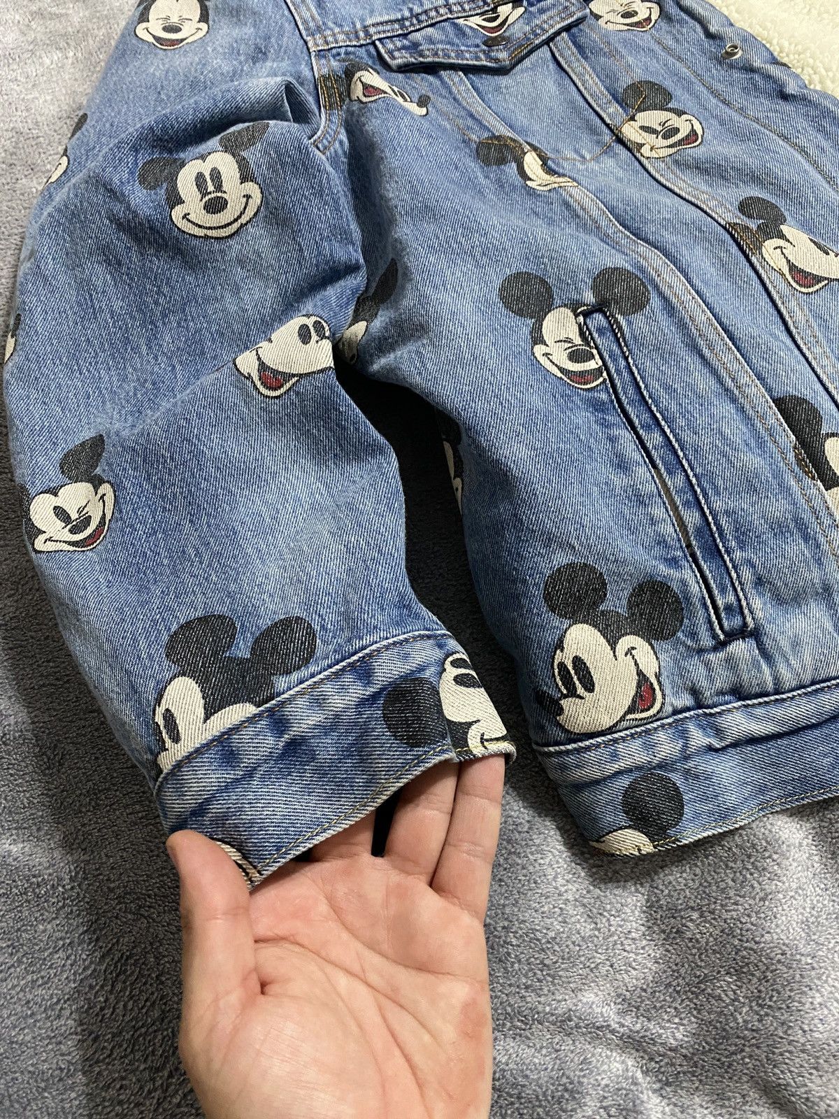Levi's Levis x Disney mickey mouse 501 Sherpa Jacket limited edit Size US L / EU 52-54 / 3 - 15 Thumbnail