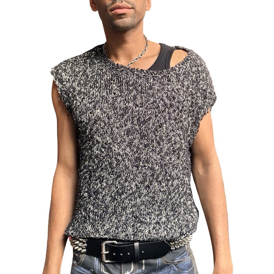 Buffalo London Vintage Jeans By Buffalo Black Sequin Sweater Vest - Large Size US XXL / EU 58 / 5 - 1 Thumbnail