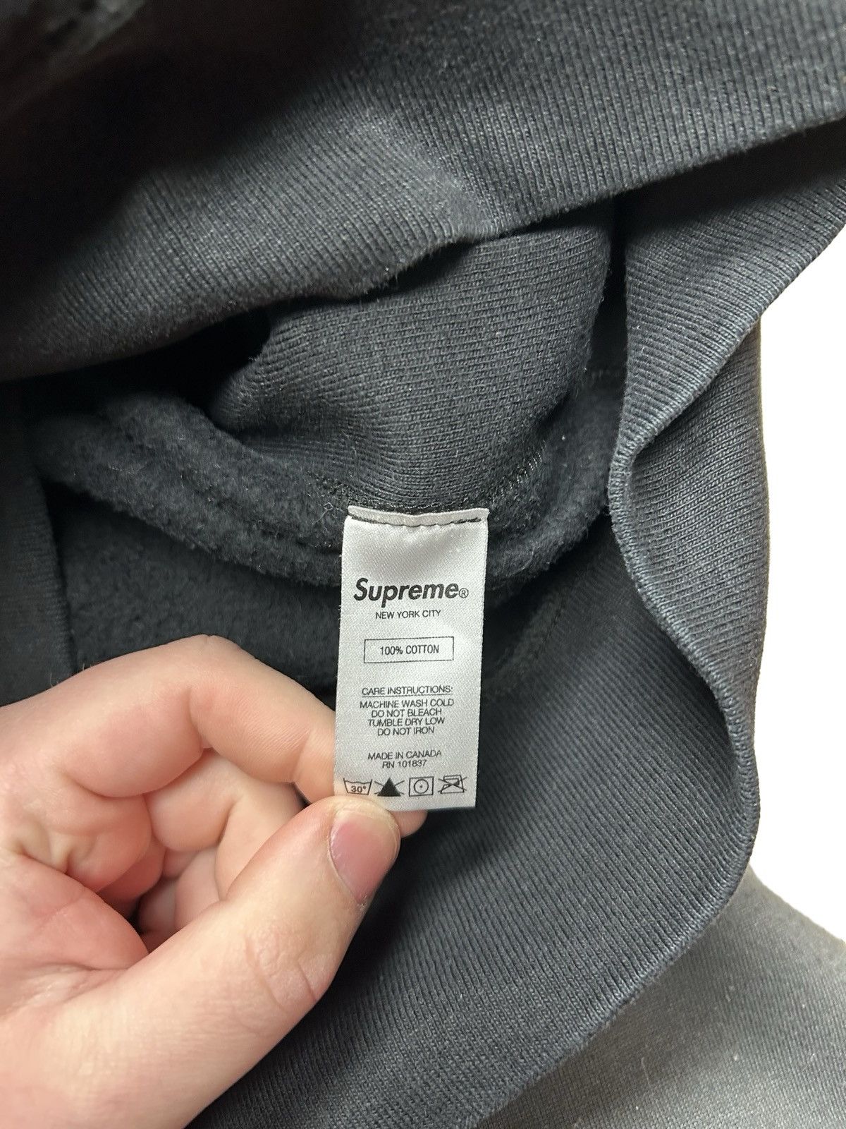 Comme des Garcons SHIRT × Supreme Supreme CDG Box Logo Hoodie - Size Medium Size US M / EU 48-50 / 2 - 12 Thumbnail