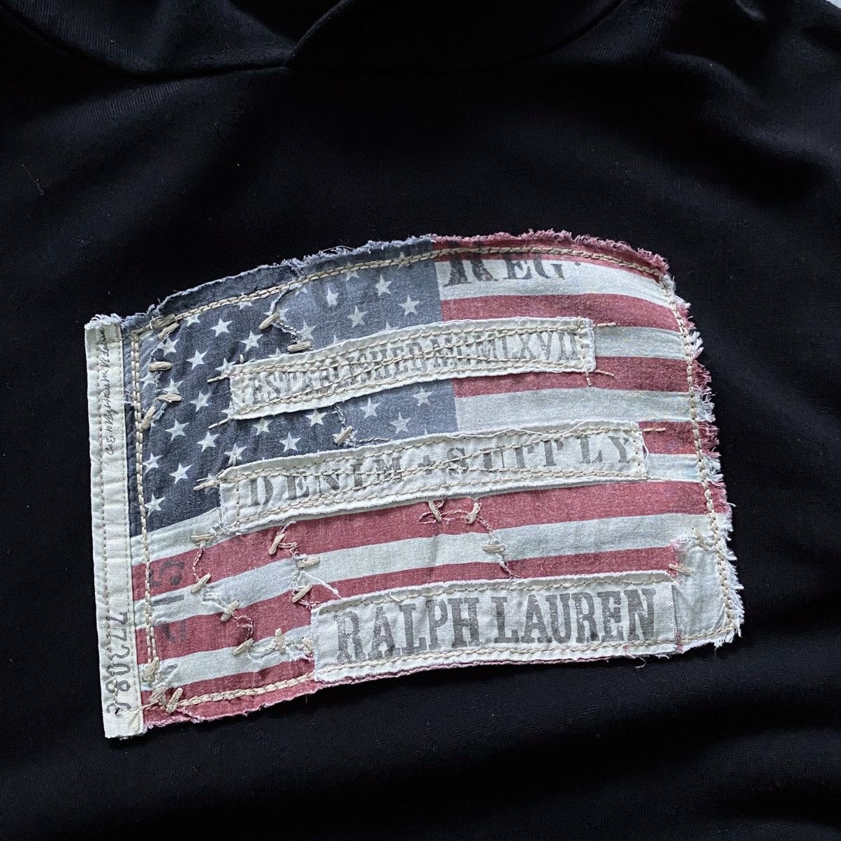 Denim & Supply Ralph Lauren Vintage Denim & Supply Ralph Lauren Big Logo Rare Hoodie Size US L / EU 52-54 / 3 - 2 Thumbnail