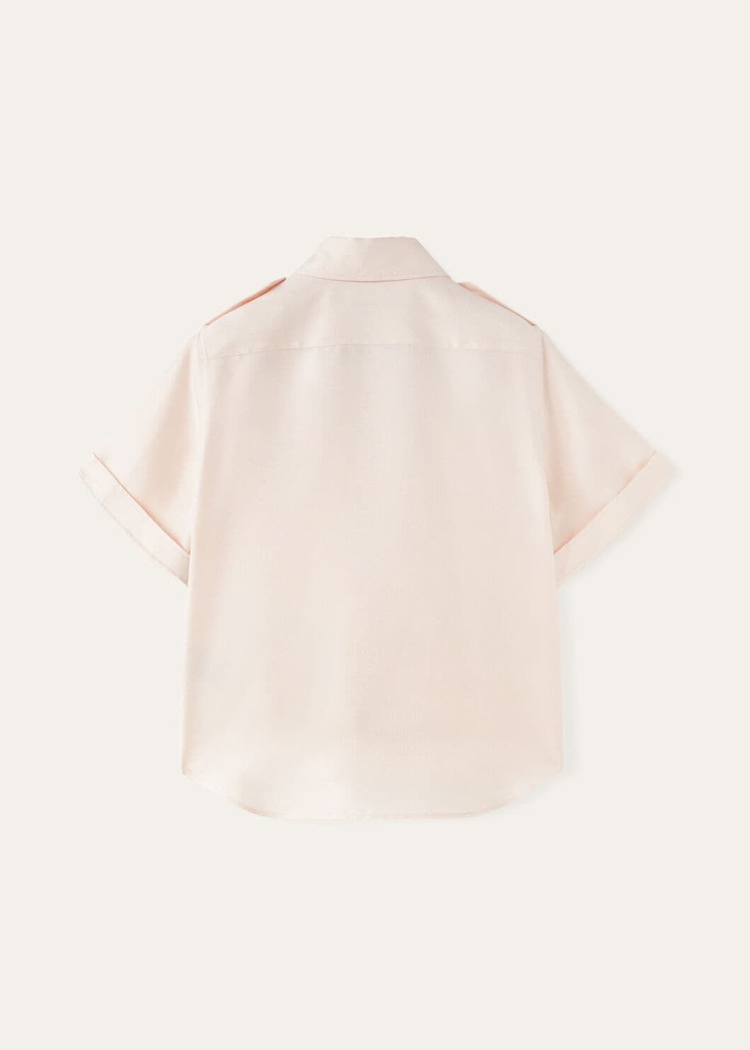 Loro Piana o1srvl11e0825 FAO8186 Annalisa Shirt in Light Pink Size M / US 6-8 / IT 42-44 - 6 Thumbnail