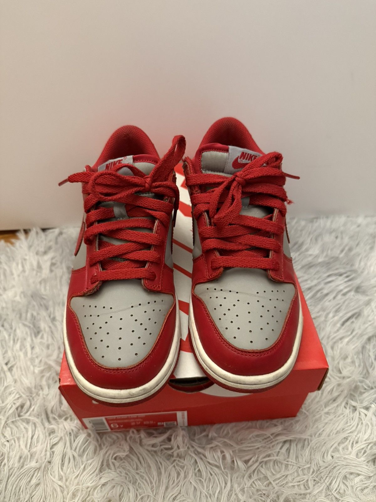 Nike Nike Dunk Low GS UNLV Size US 6 / EU 39 - 3 Thumbnail