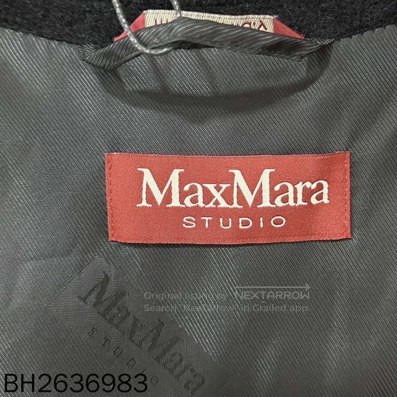 Max Mara Max Mara Wool Coat Size XXS / US 00 / IT 34 - 4 Thumbnail