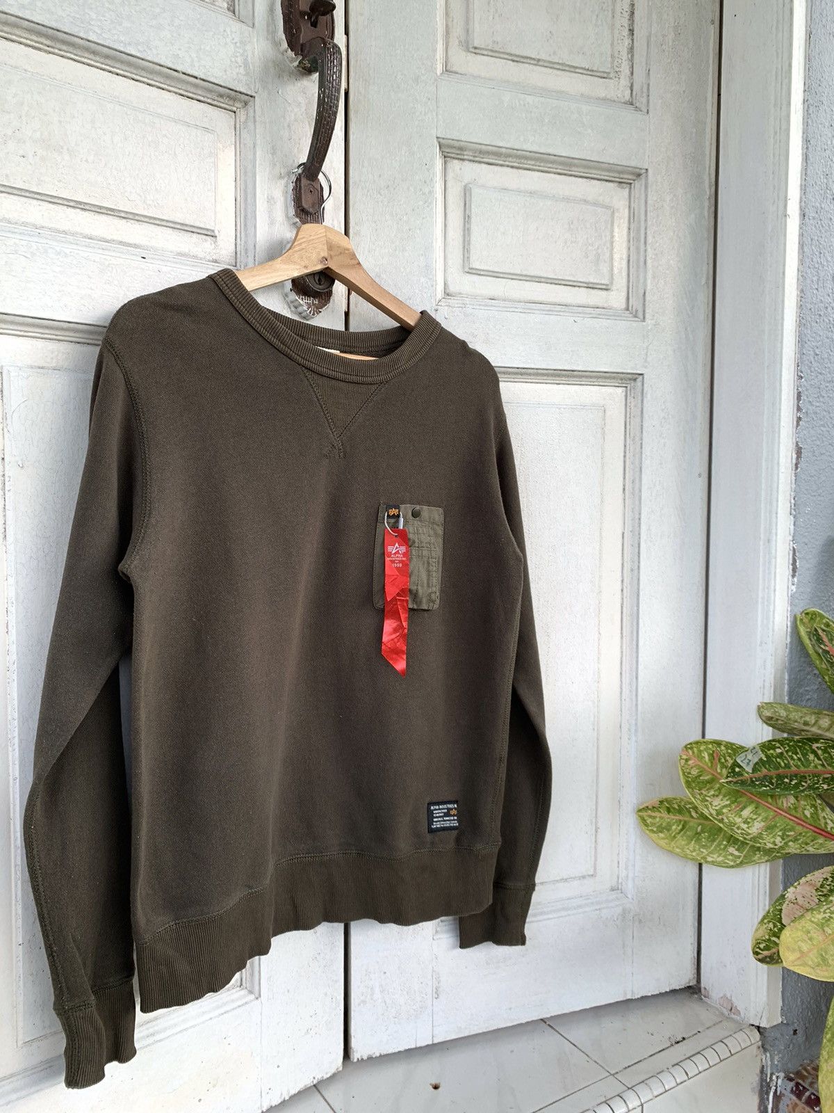 Alpha US Military Single Pocket Sweatshirt #4485-155