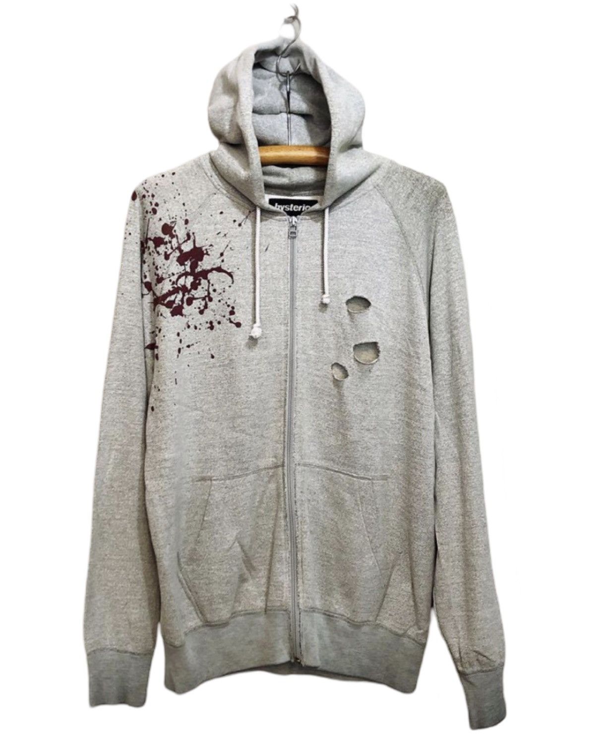 MURDER LICENSE　レオパード　ジップパーカー　平成　グランジ　Y2K Hysteric Glamour × Japanese Brand × Streetwear Hysteric Glamour