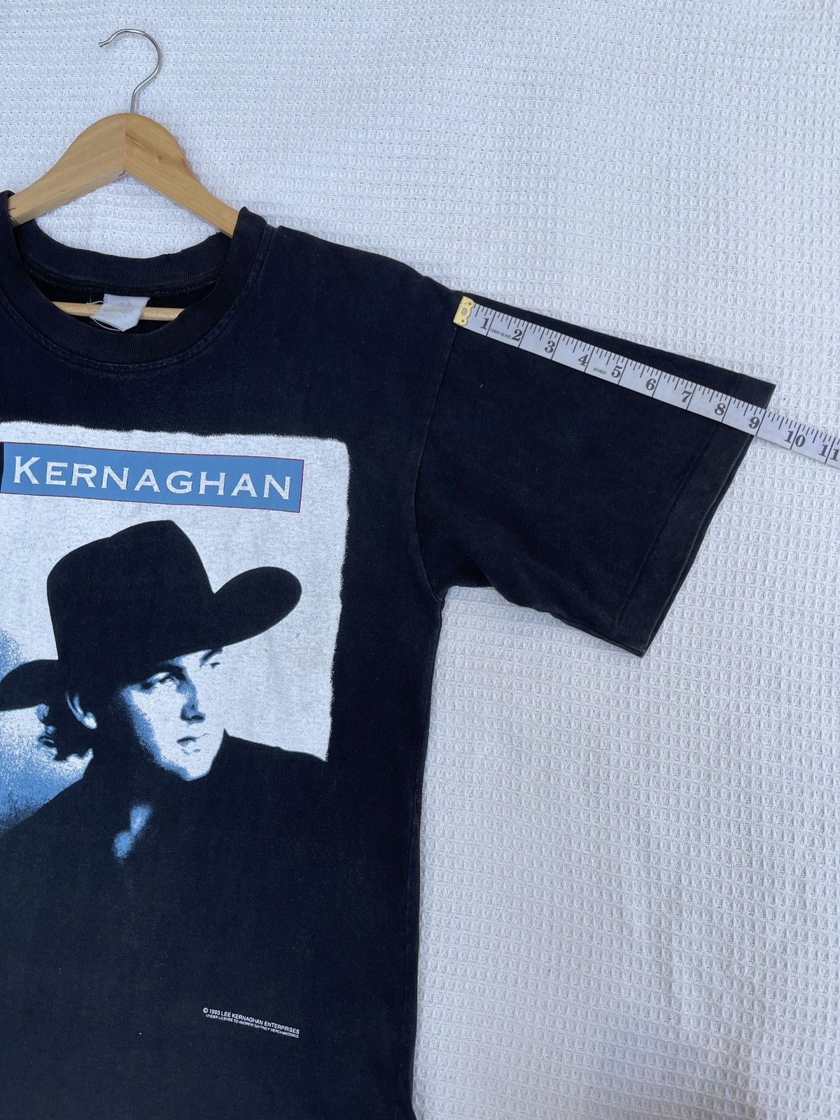 Band Tees Rare🔥Vtg90s LEE KERNAGHAN Three Chain Road T Shirt Size US L / EU 52-54 / 3 - 11 Thumbnail