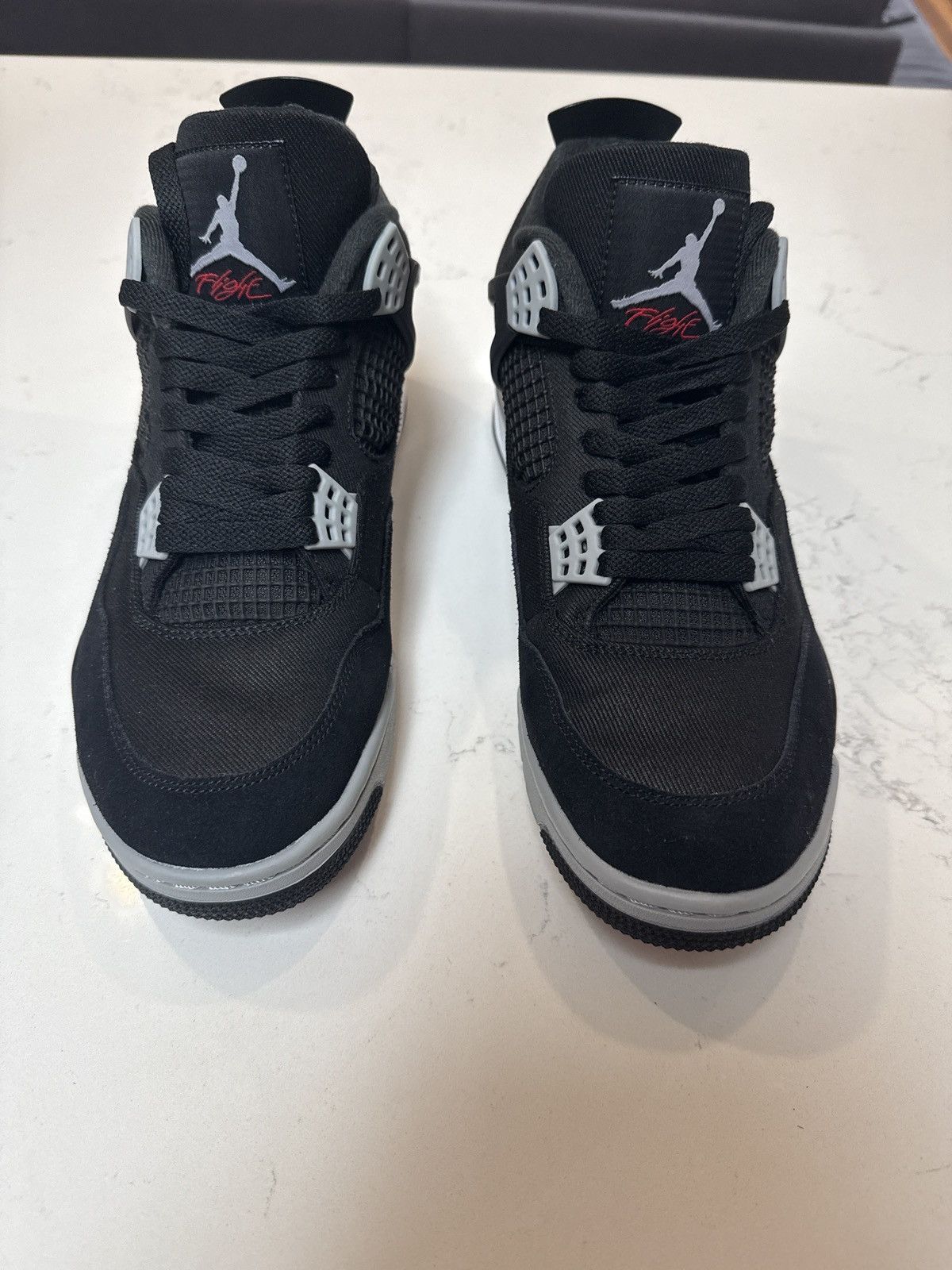 Nike Jordan 4 Retro SE Black Canvas Size US 11 / EU 44 - 3 Thumbnail