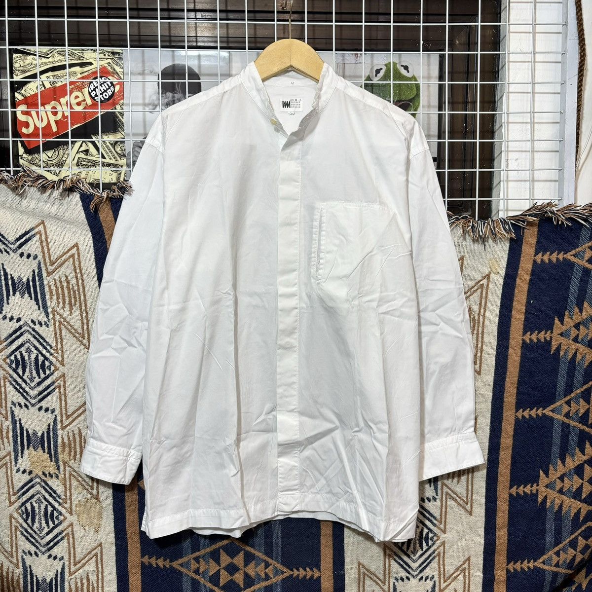 Designer × Issey Miyake Issey miyake white shirt Size US L / EU 52-54 / 3 - 1 Thumbnail