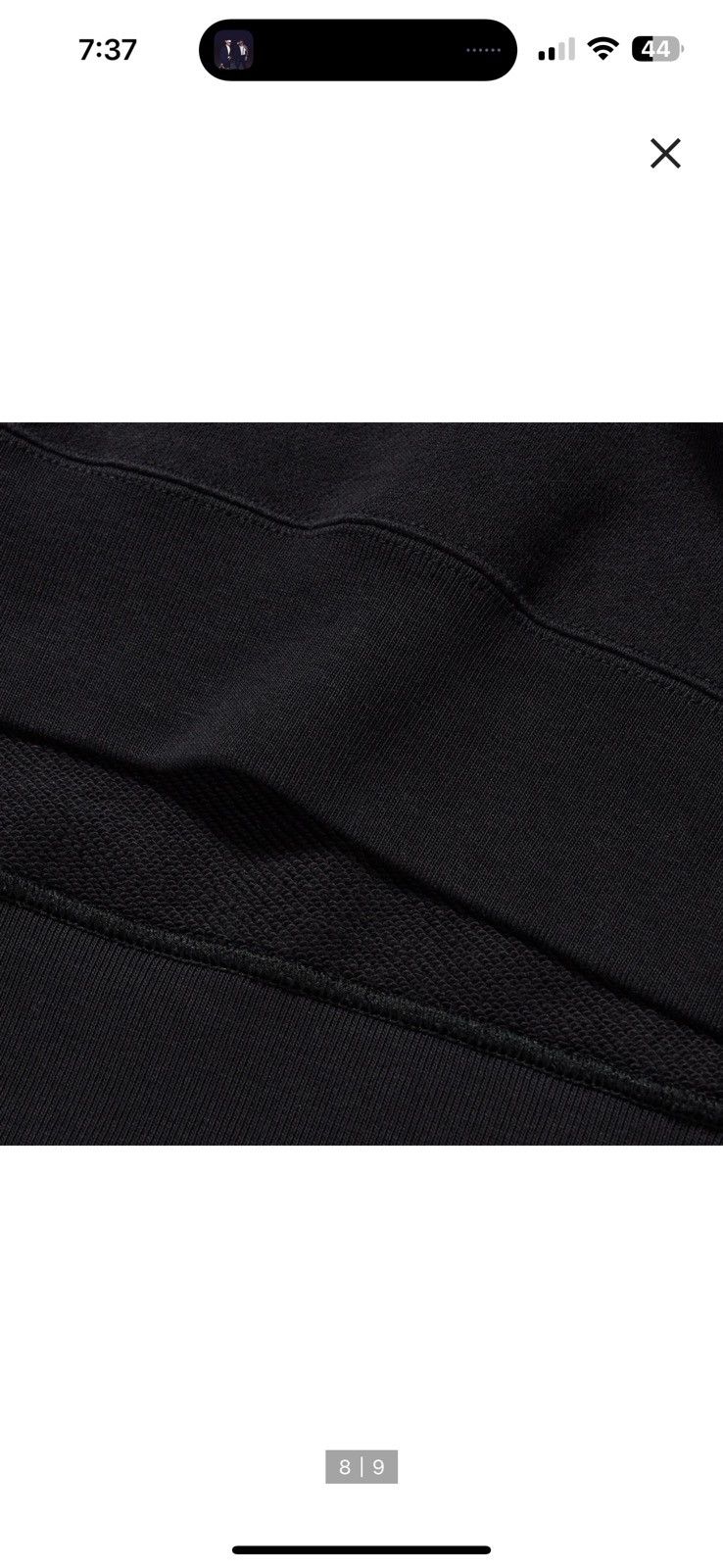 Kaws × Uniqlo Kaws Long Sleeve Sweatshirt (Black) Size US L / EU 52-54 / 3 - 8 Thumbnail