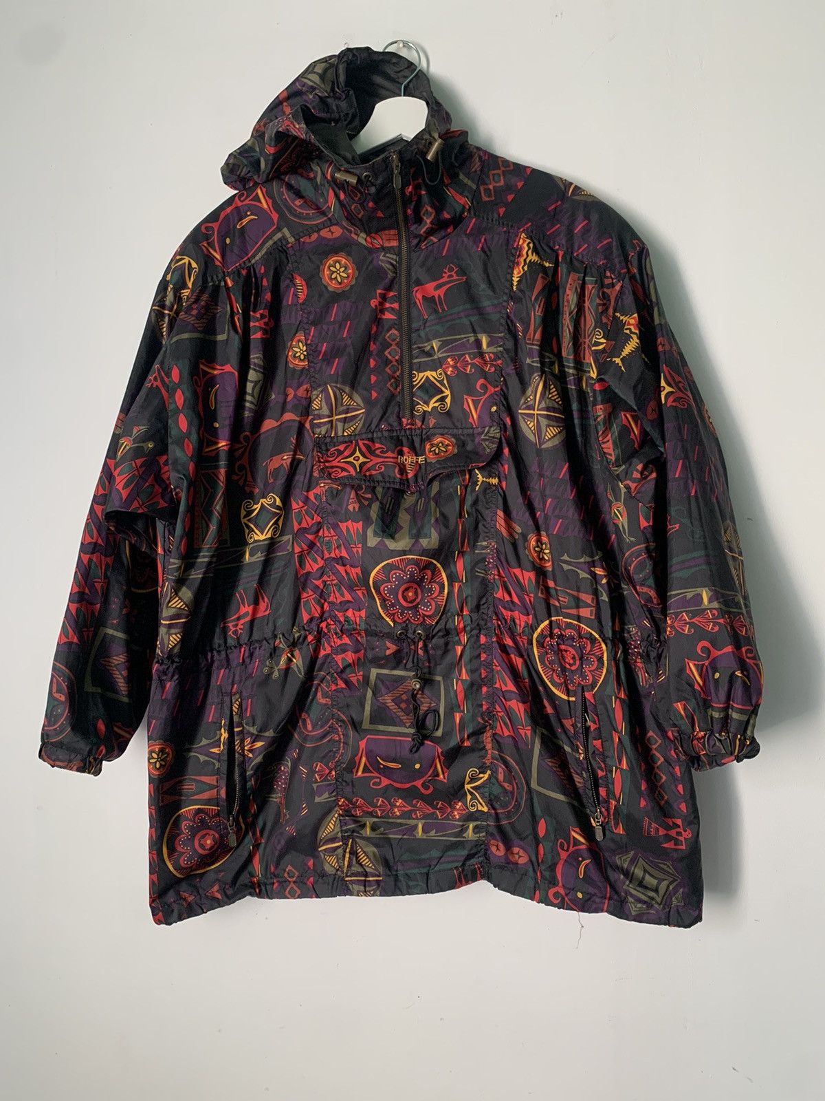 Vintage Retro vintage 80s jacket size 42 or oversize Roffe Size XL / US 12-14 / IT 48-50 - 3 Thumbnail