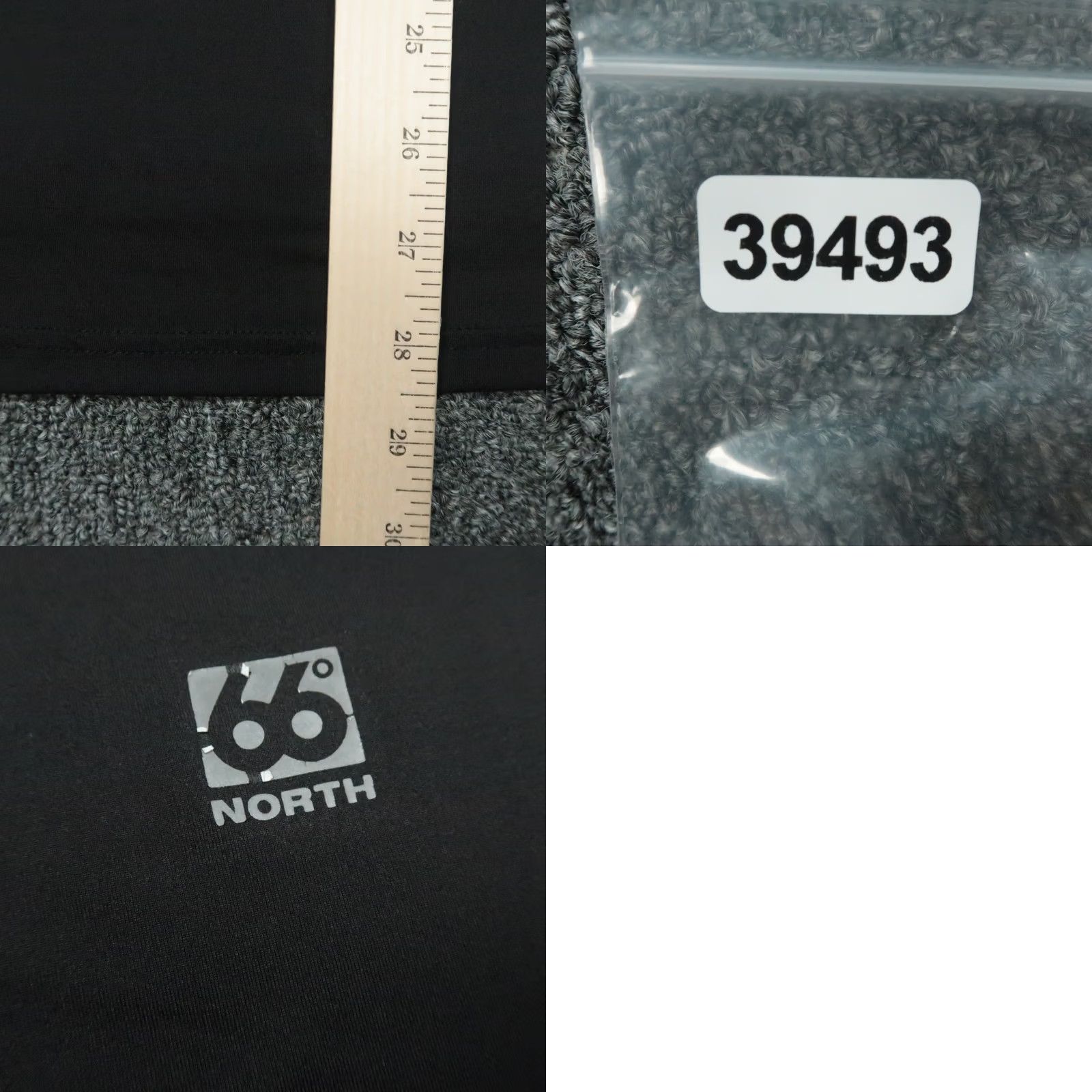 Vintage 66 North Shirt Womens XL Black Performance Short Sleeve Adalvik T Iceland Womens XL Black Performance Shirt Size XL / US 12-14 / IT 48-50 - 8 Thumbnail