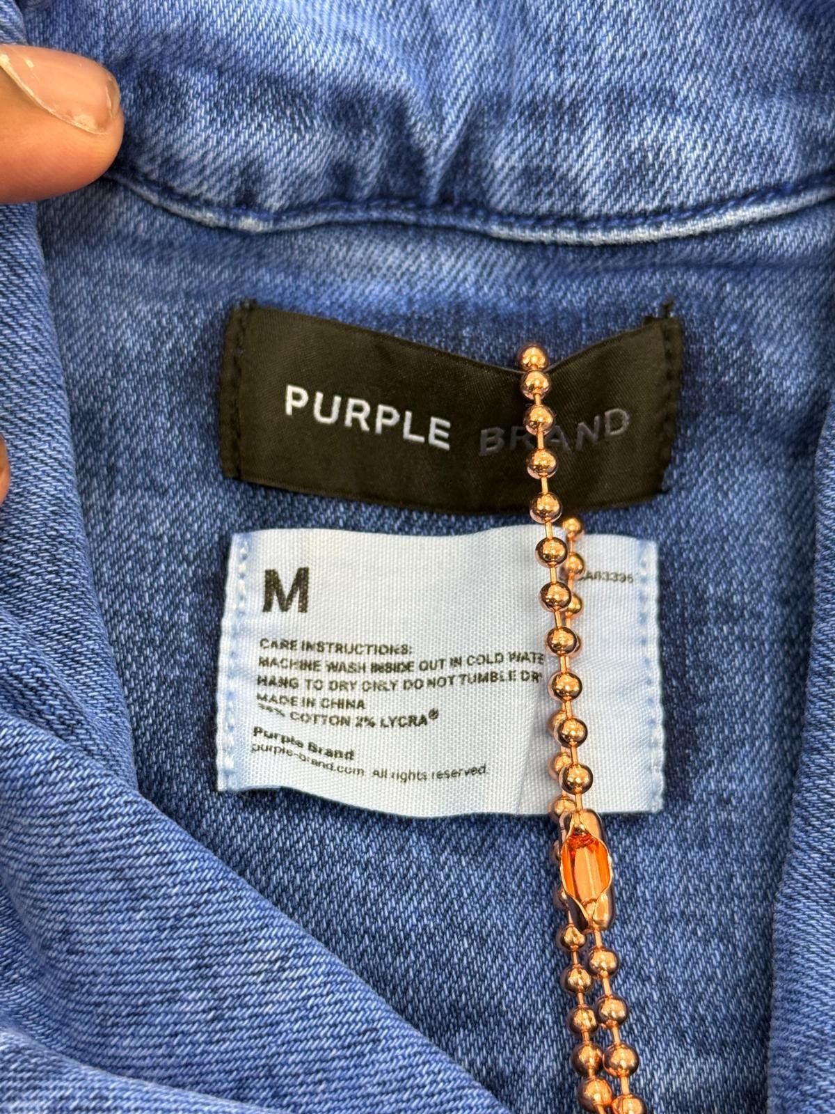 Purple Brand Purple Brand Denim Jacket Size US M / EU 48-50 / 2 - 3 Thumbnail