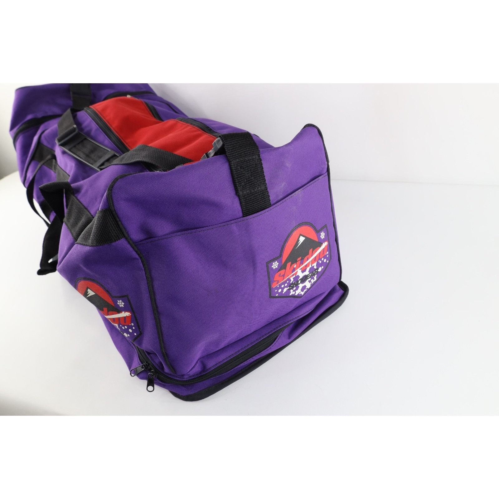 Ski-Doo Vintage 90s Ski Doo Snogear Distressed Duffel Bag Size ONE SIZE - 6 Thumbnail