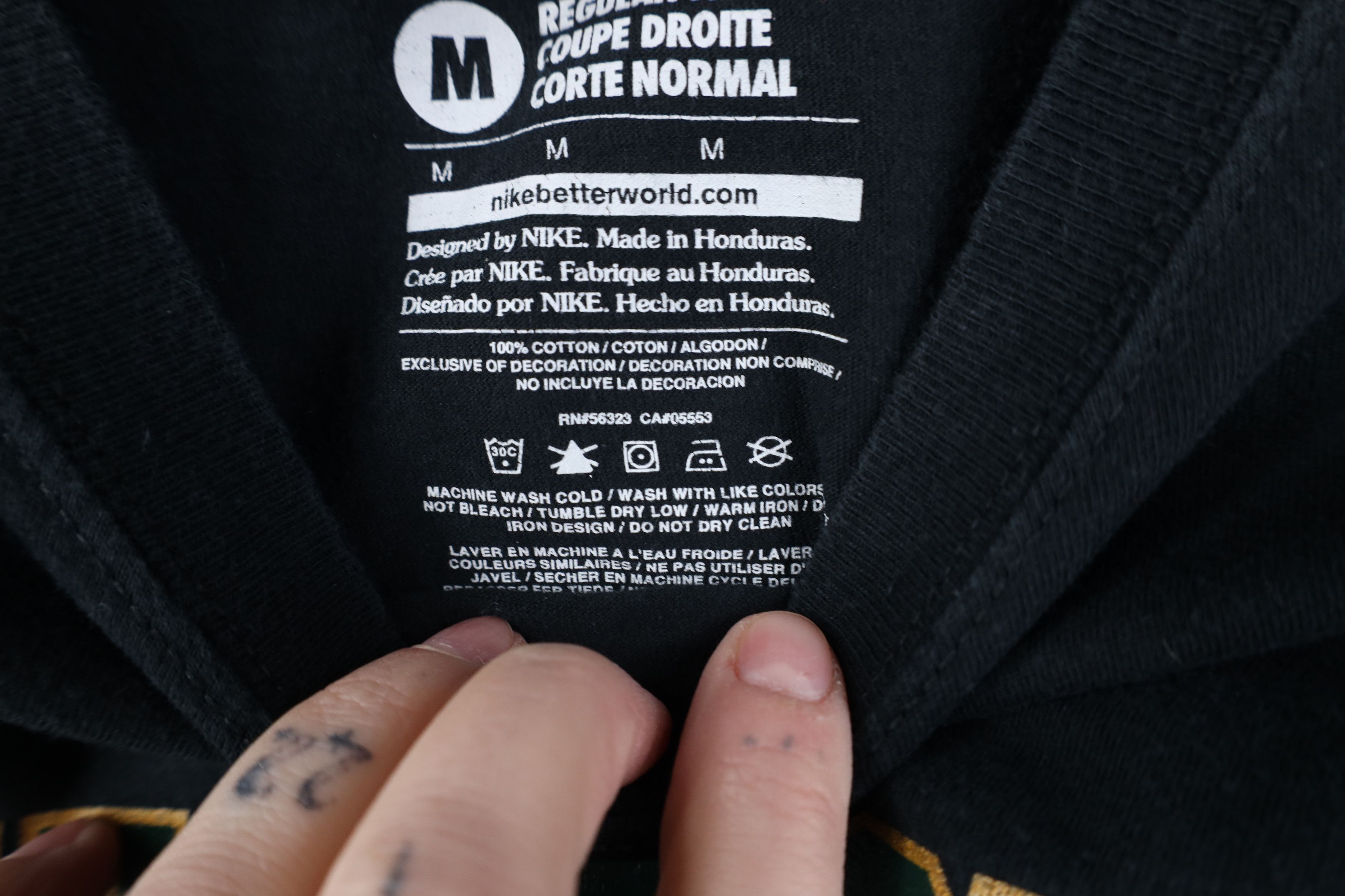 Nike Nike Michigan State University Volleyball T-Shirt Black Size US M / EU 48-50 / 2 - 9 Thumbnail