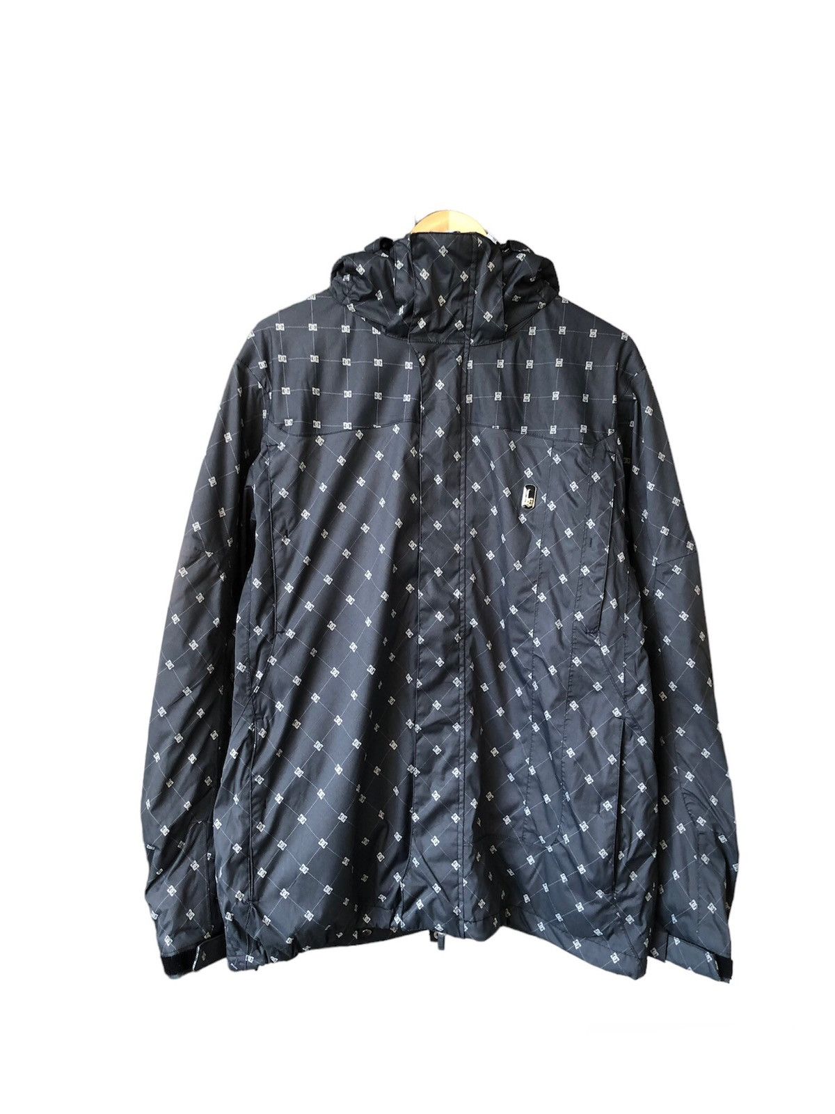 image of dc 5000 Series Exotec Layered Weather Protection Jacket in Dark Grey, Men's (Size Large)