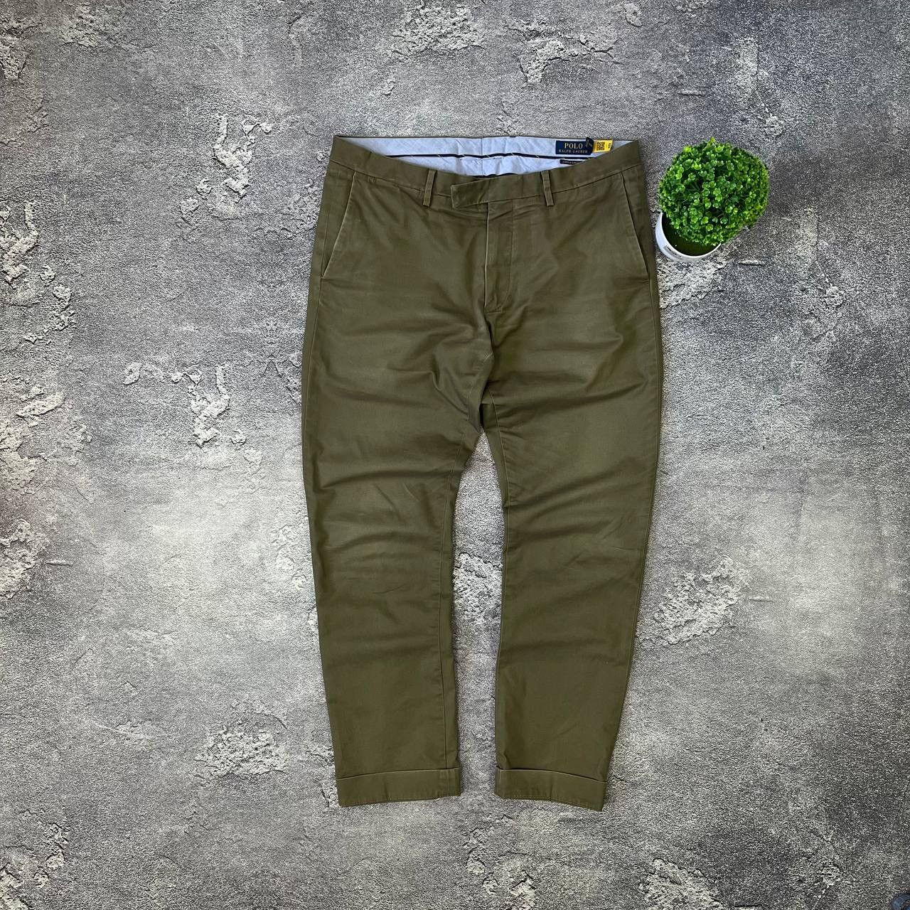 Polo Ralph Lauren Vintage Polo Ralph Lauren Chino Stretch Slim Fit Pants Size US 34 / EU 50 - 1 Thumbnail