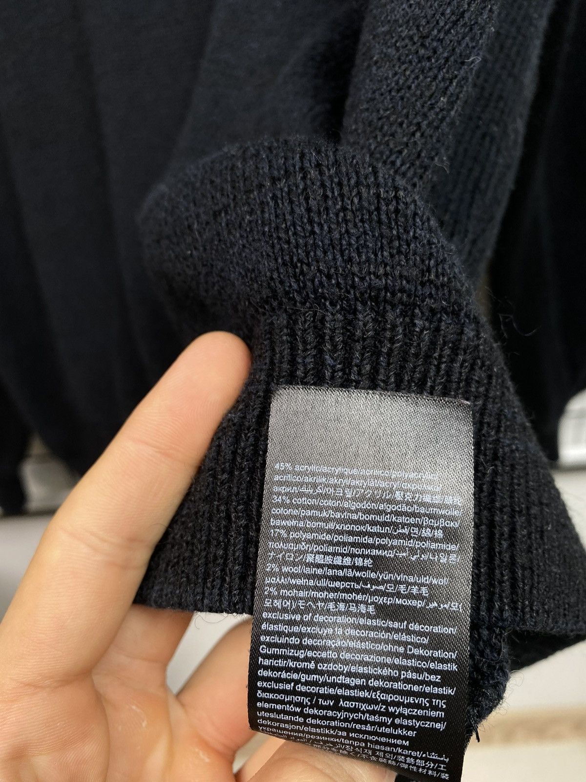 Other Calvin Klein Jeans Oversized Men’s Sweater Black M Big logo Size US M / EU 48-50 / 2 - 9 Thumbnail