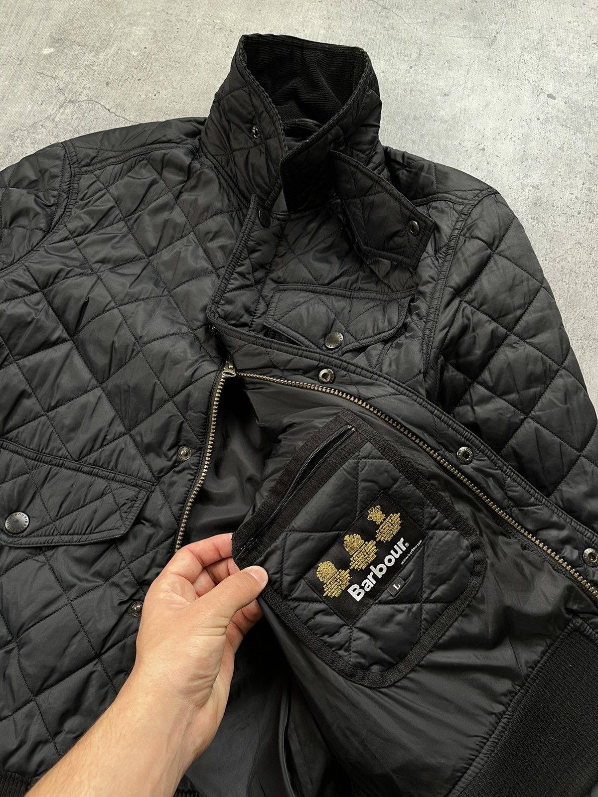 Barbour Barbour Jacket Puffer Black Size M Size US L / EU 52-54 / 3 - 7 Thumbnail