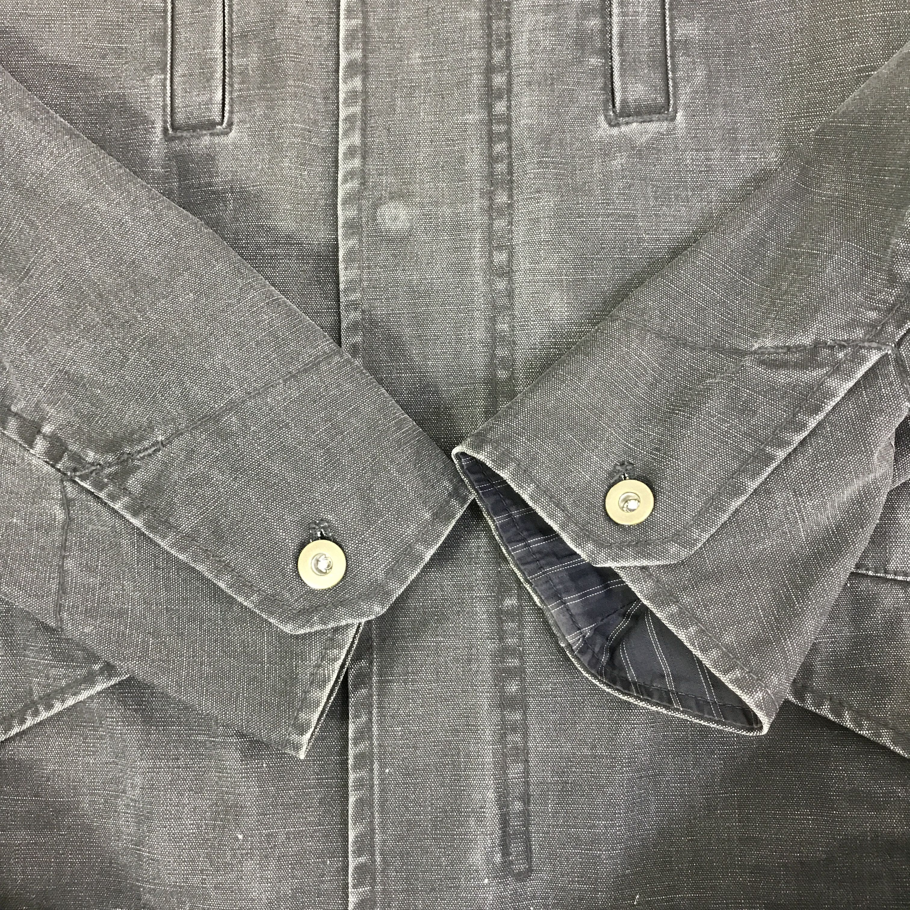 Boycott BOYCOTT BLACK FADED JACKET K105B18 Size US M / EU 48-50 / 2 - 8 Thumbnail