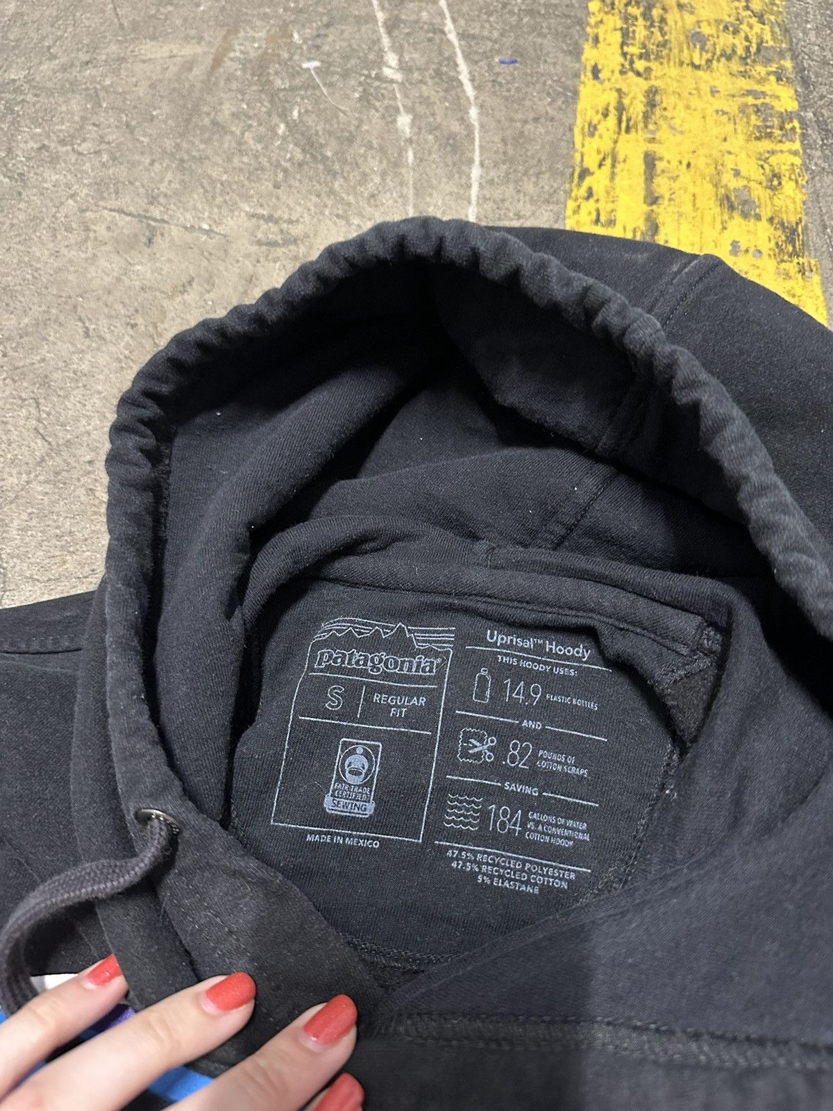 Patagonia × Vintage Patagonia uprisal graphic hoodie Size US S / EU 44-46 / 1 - 5 Thumbnail