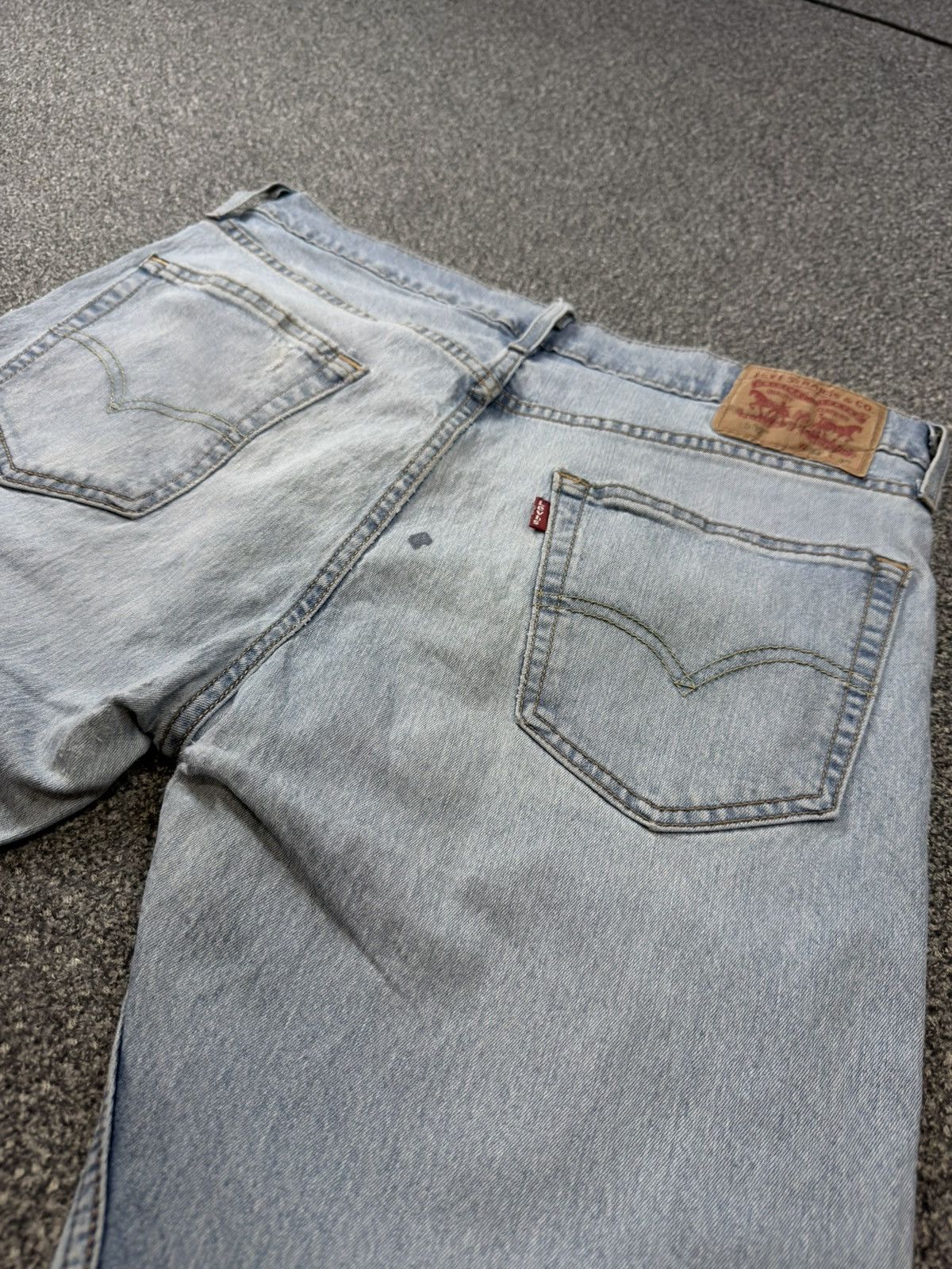Levi's Made & Crafted Y2K Levis 502 Faded Wash Tappered Leg Denim Jeans Archive Size US 34 / EU 50 - 8 Thumbnail