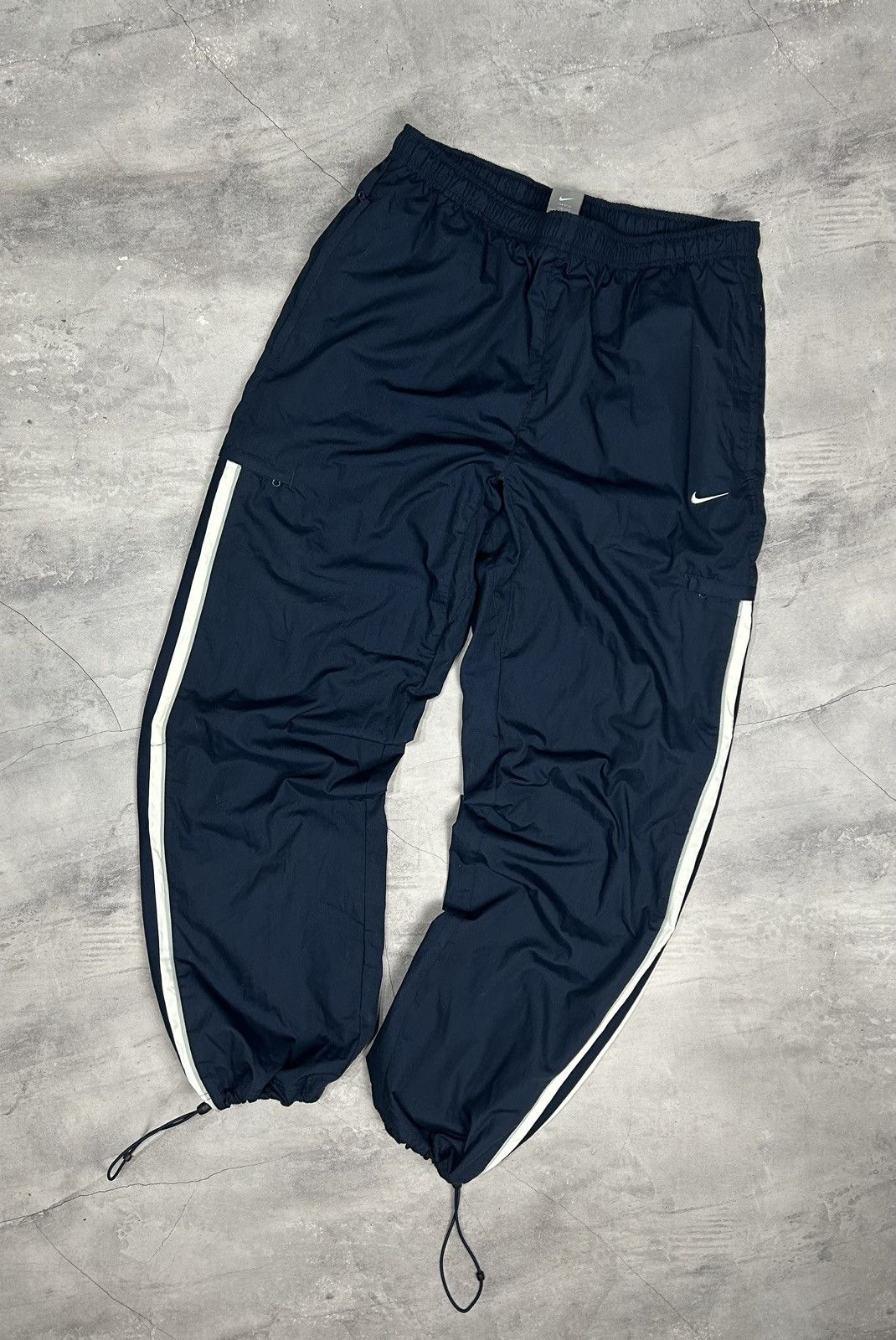 Nike Rare Vintage Nike Drill Track Pants TN Swoosh Air Size US 34 / EU 50 - 1 Thumbnail