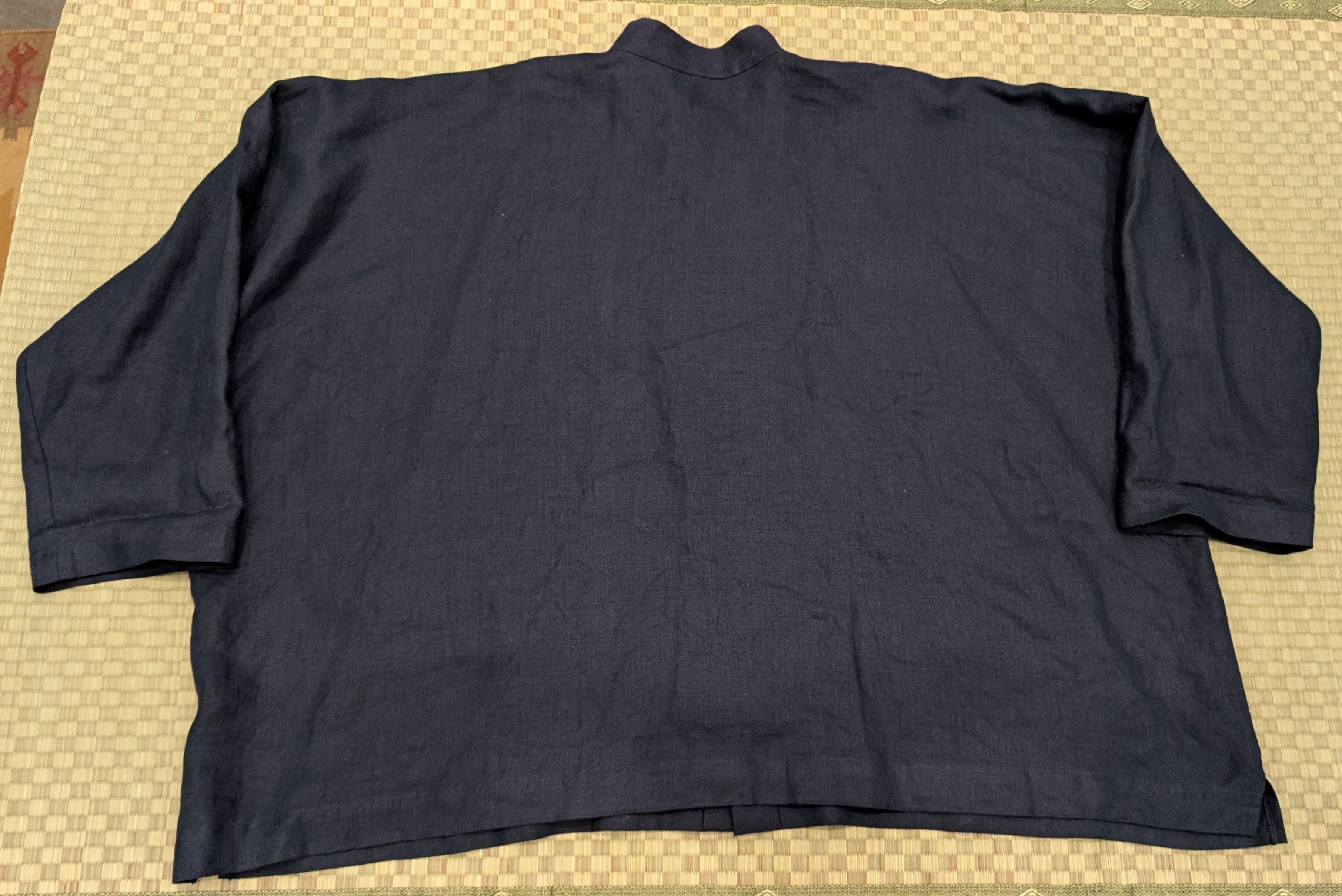 eskandar Eskandar 100% Linen Oversized Jacket w/ Pockets Size 1 Size S / US 4 / IT 40 - 2 Thumbnail