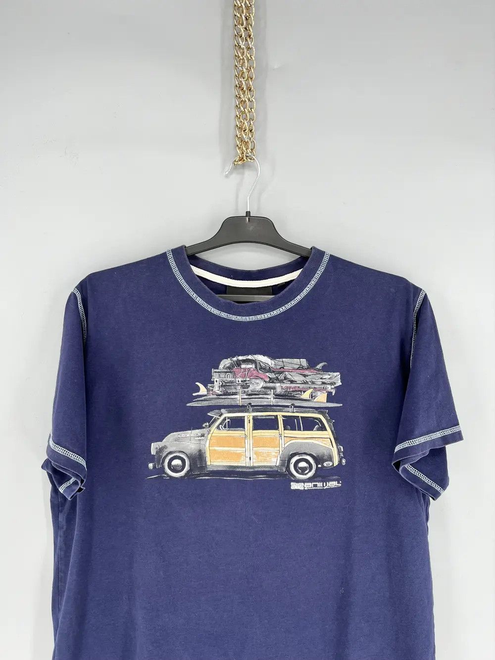 Vintage Vintage Y2K ANIMAL SKATE Big Logo Tee Streetwear 90s Style Size US XL / EU 56 / 4 - 6 Thumbnail